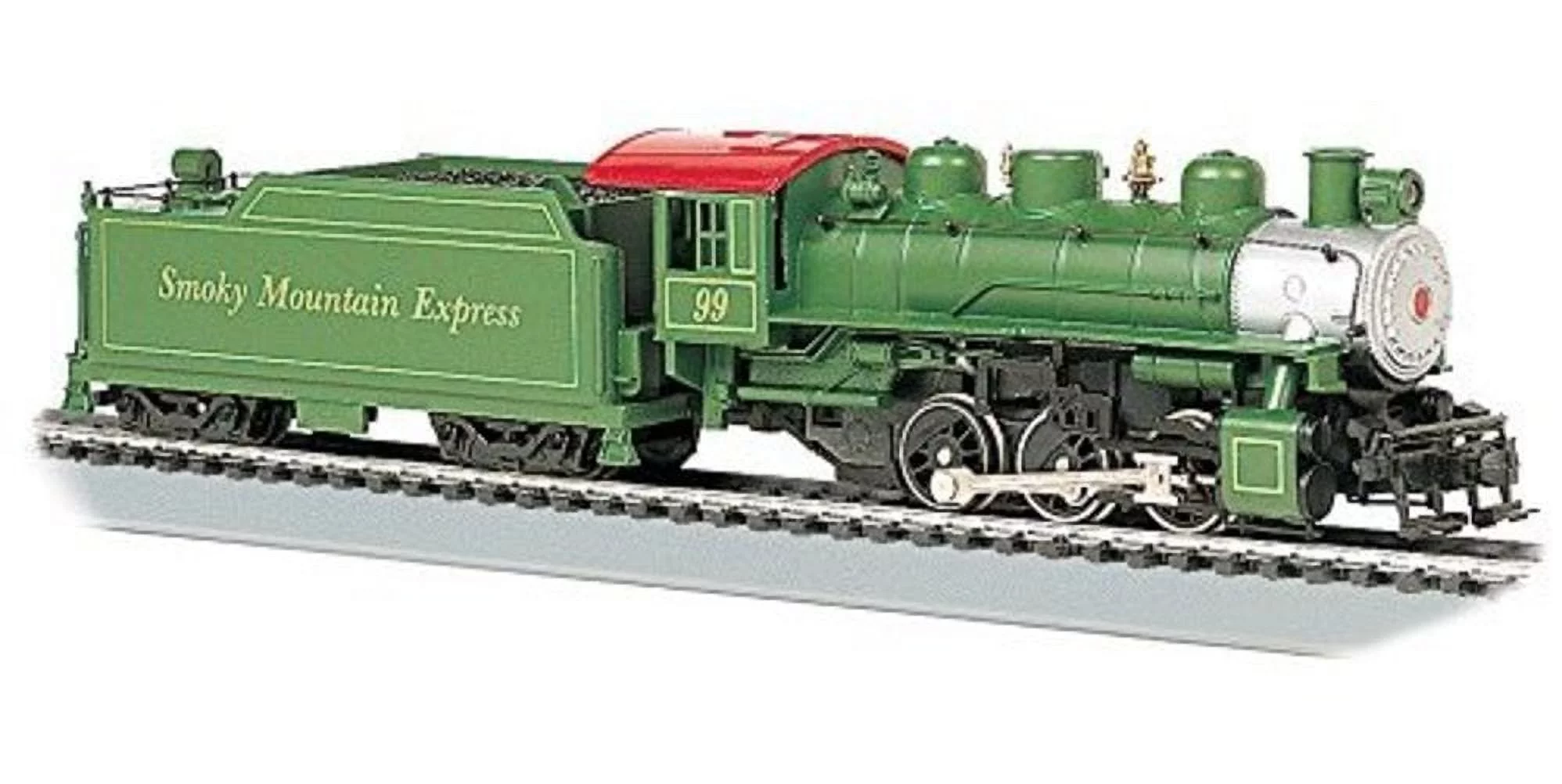 ho 0-6-0 steam loco smokey mountain #99 w/tender/dcc