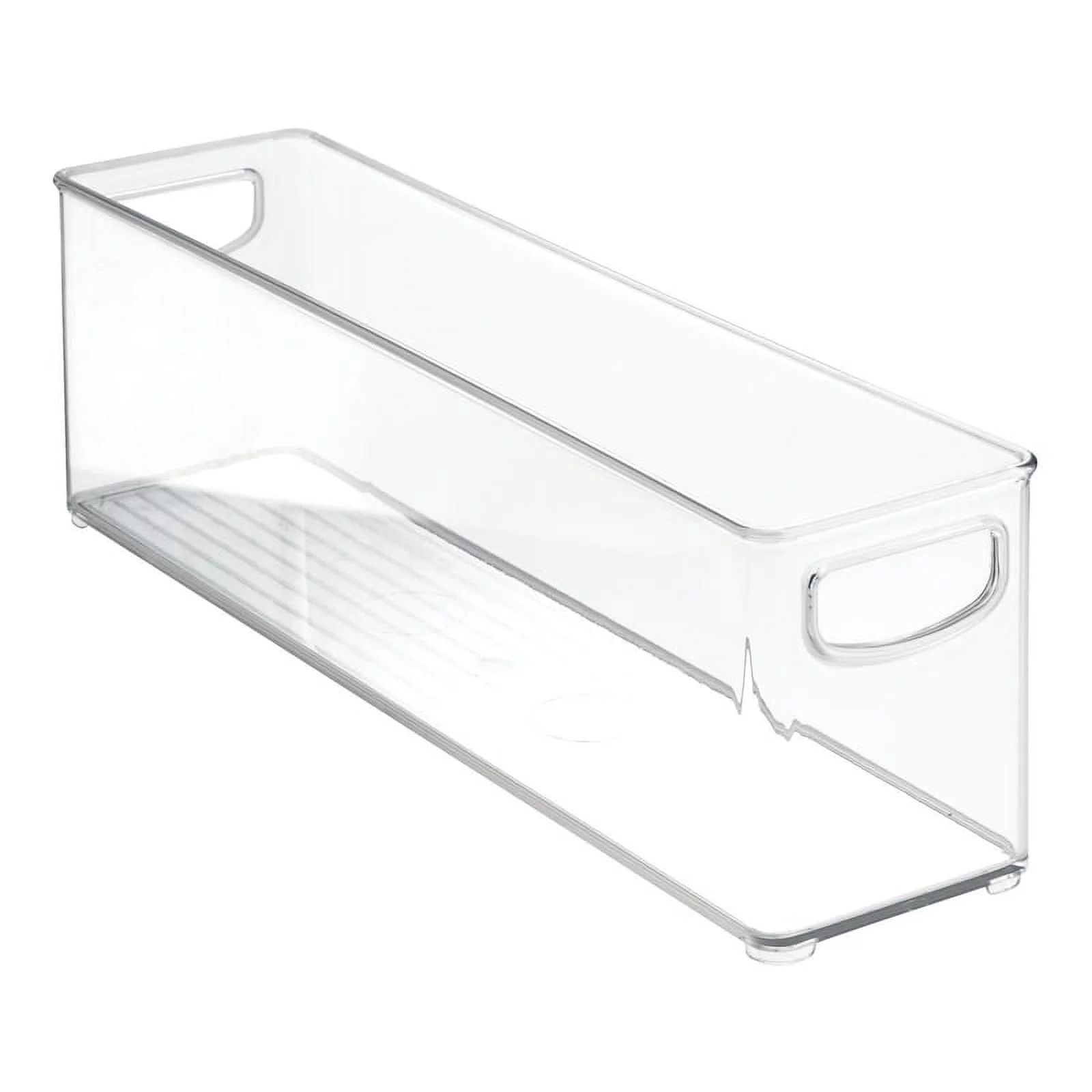 1 Pc, Idesign Clear Organizer Bin 5 In. H X 4 In. W Stackable