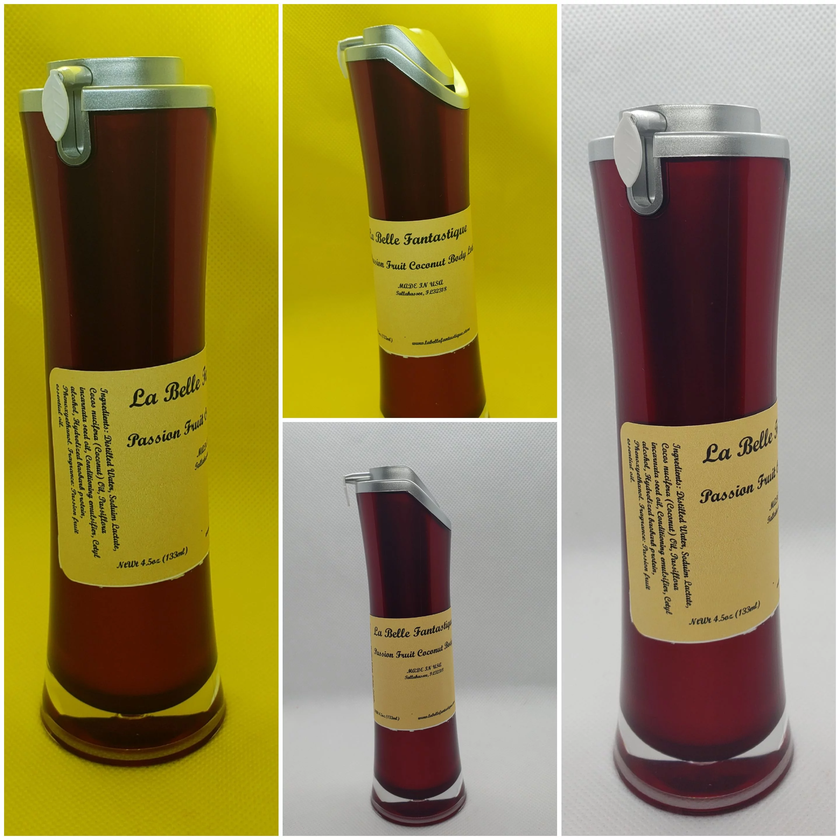 La Belle Fantastique Passion Fruit Coconut Body Lotion