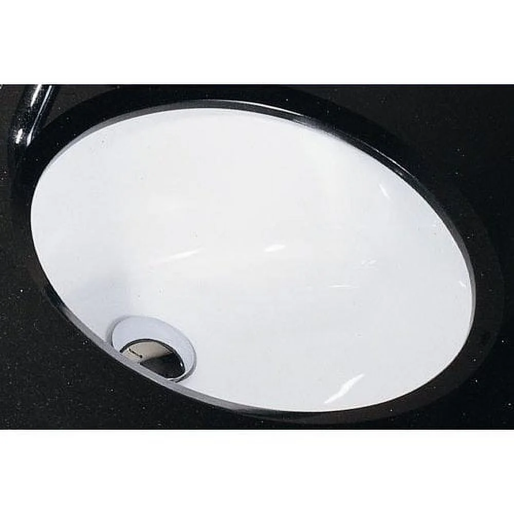 Avanity Ceramic Oval Undermount Bathroom Sink