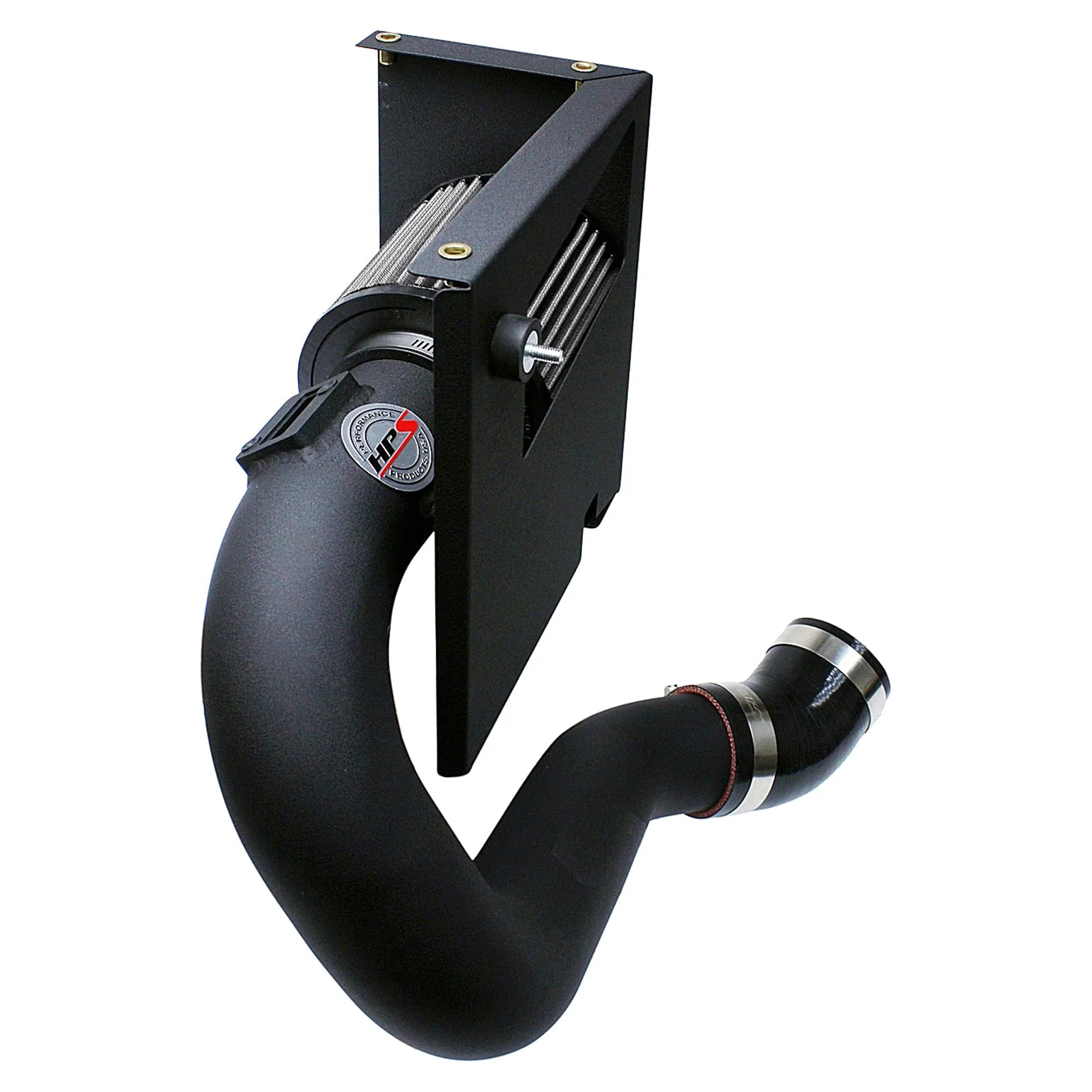 HPS Performance Black Shortram Air Intake for 15-17 Subaru WRX 2.0L Turbo