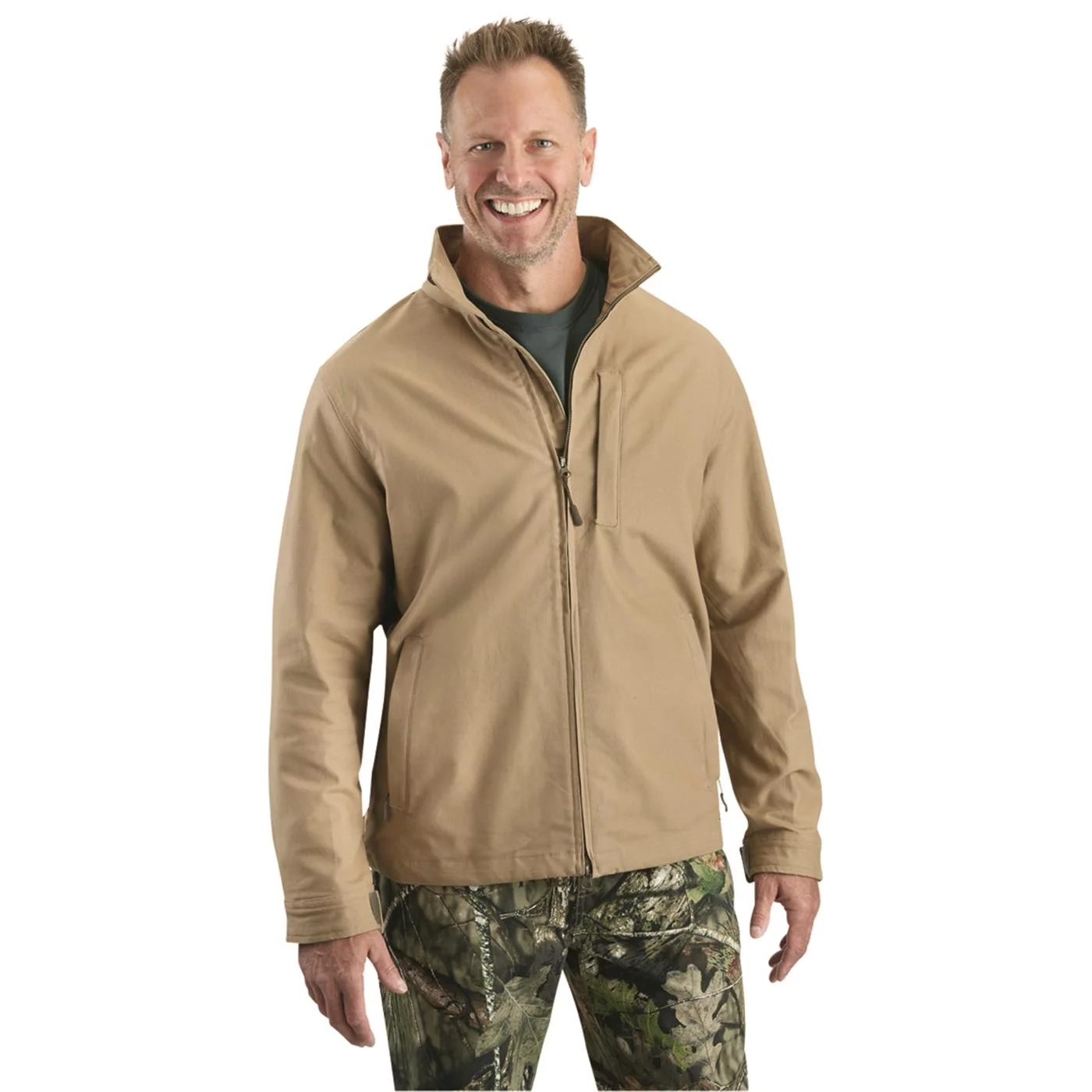 Guide Gear Men's Stretch Canvas Jacket Hunt Outdoor Outerwear Gear Apparel Clothing