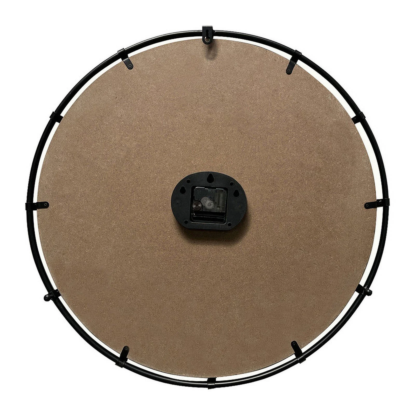 Marcella Round Wood Farmhouse Style Wall Clock