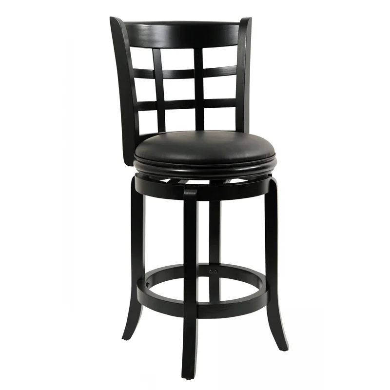 Boraam Kyoto Swivel Counter Stool - Black