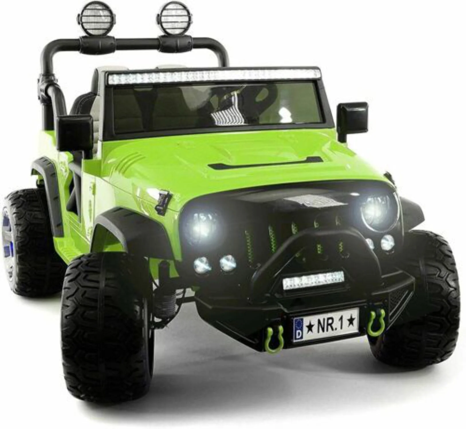 2023 Kids Jeep Two Seater Ride On Car Truck with Remote Control and Music