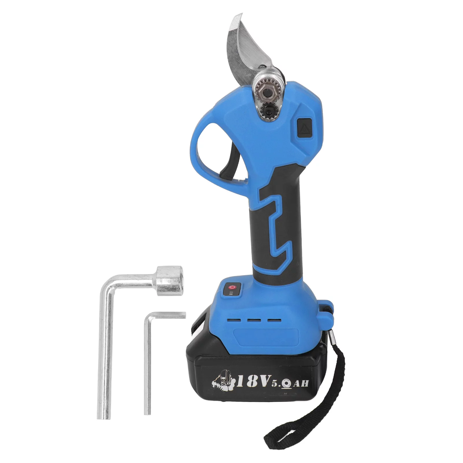 Cordless Electric Pruning Shear, Gardening Portable Professional Electric Pruning Shears,Low Noise Ergonomic Handle High Carbon Steel Tree Branches Cutter for BL1815 BL1820 18V