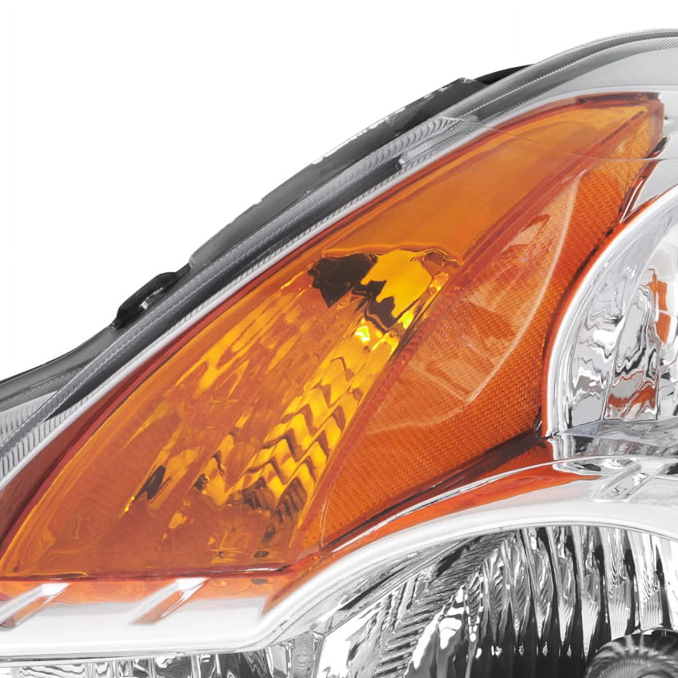 AKKON - Fits 2007 2008 2009 Altima Sedan Driver & Passenger Both Side Halogen Headlights Headlamps Chrome