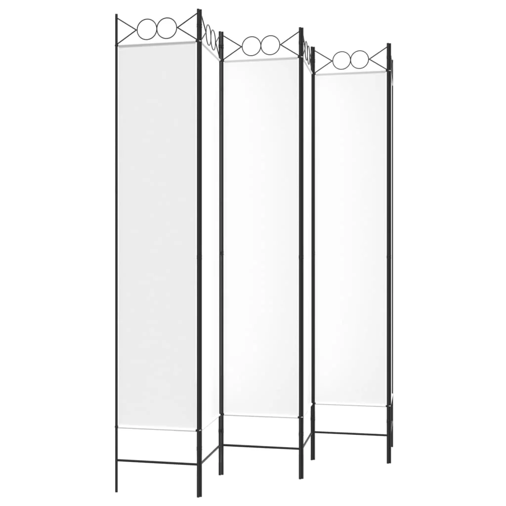 Anself 6-Panel Room Divider White 94.5