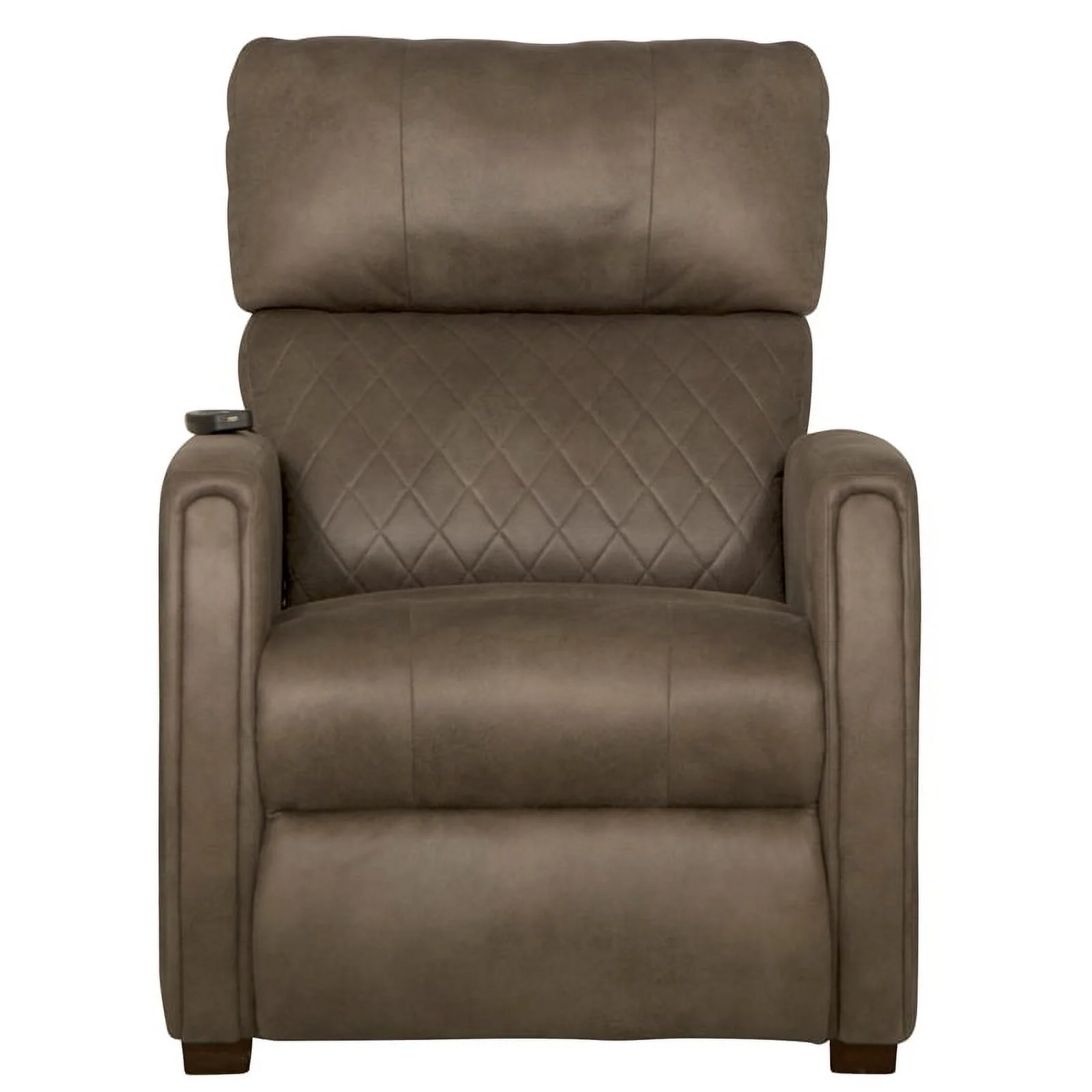 Catnapper Unwind Power Zero Gravity Recliner in Taupe Polyester Fabric