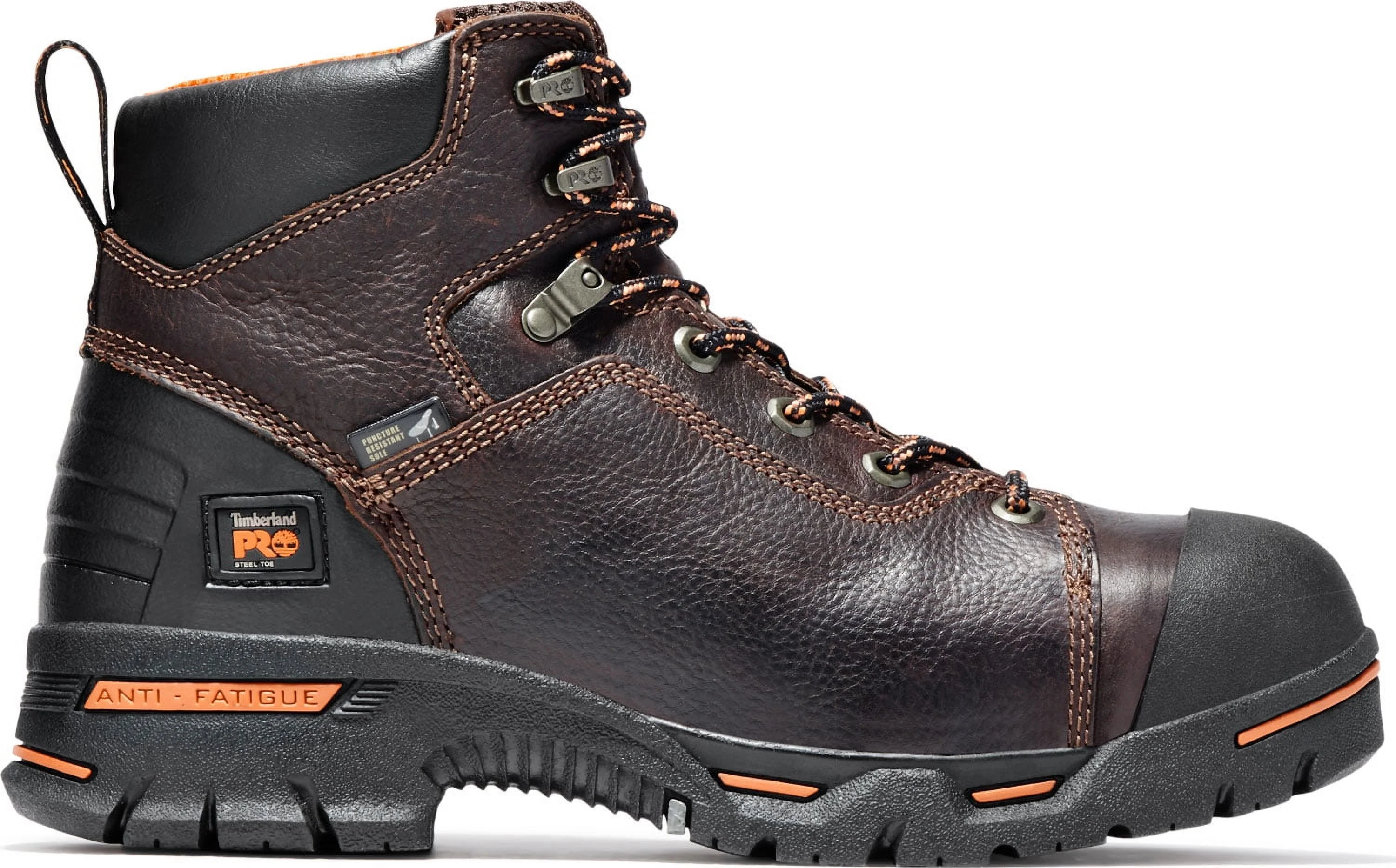 Timberland PRO  Briar Brown, Men's, Endurance Steel Toe, EH, Puncture Resistant, 6 Inch Work Boot (10.0 M)