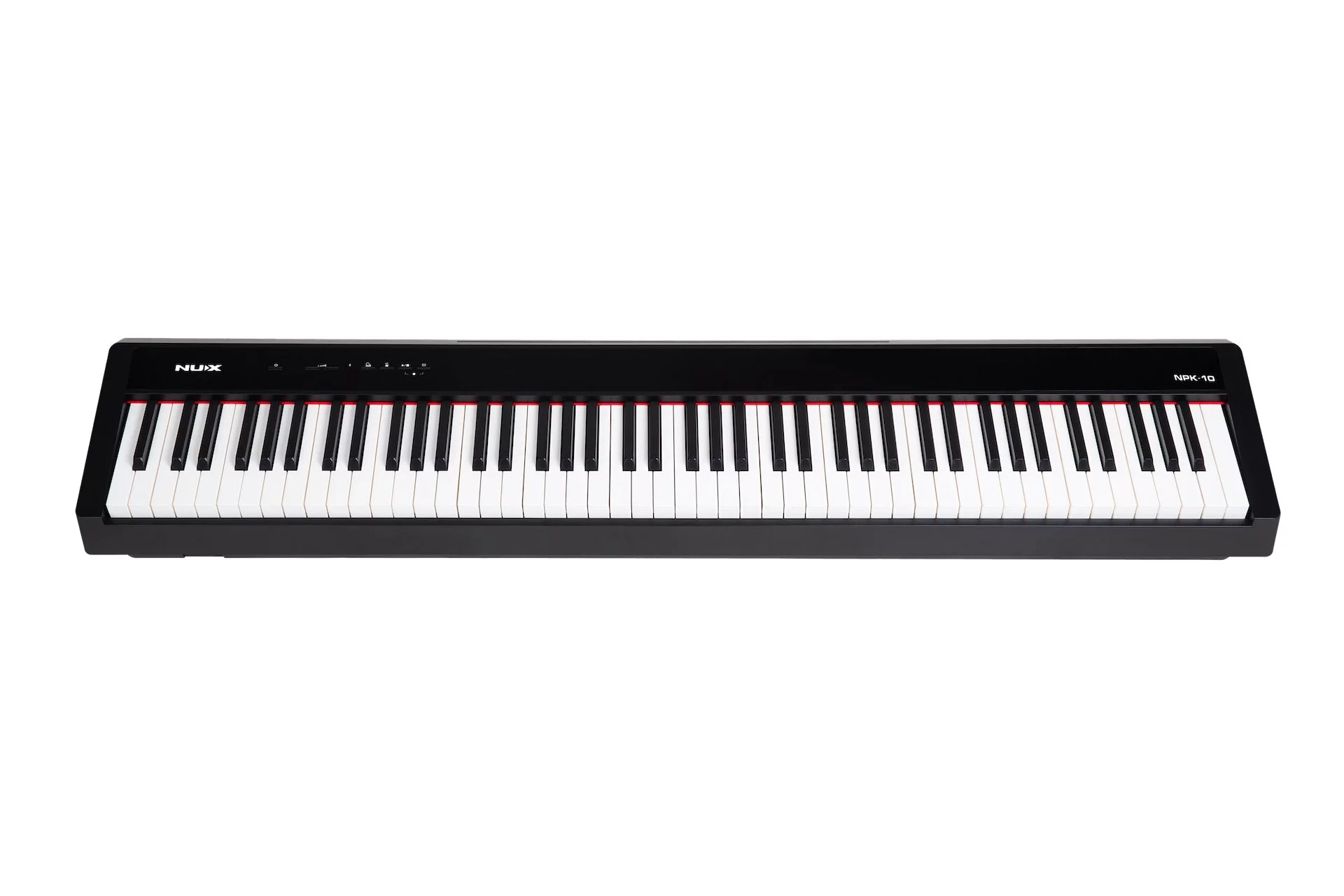 NuX 88-Key Portable Digital Piano with Dual-Mode Bluetooth NPK-10 Black