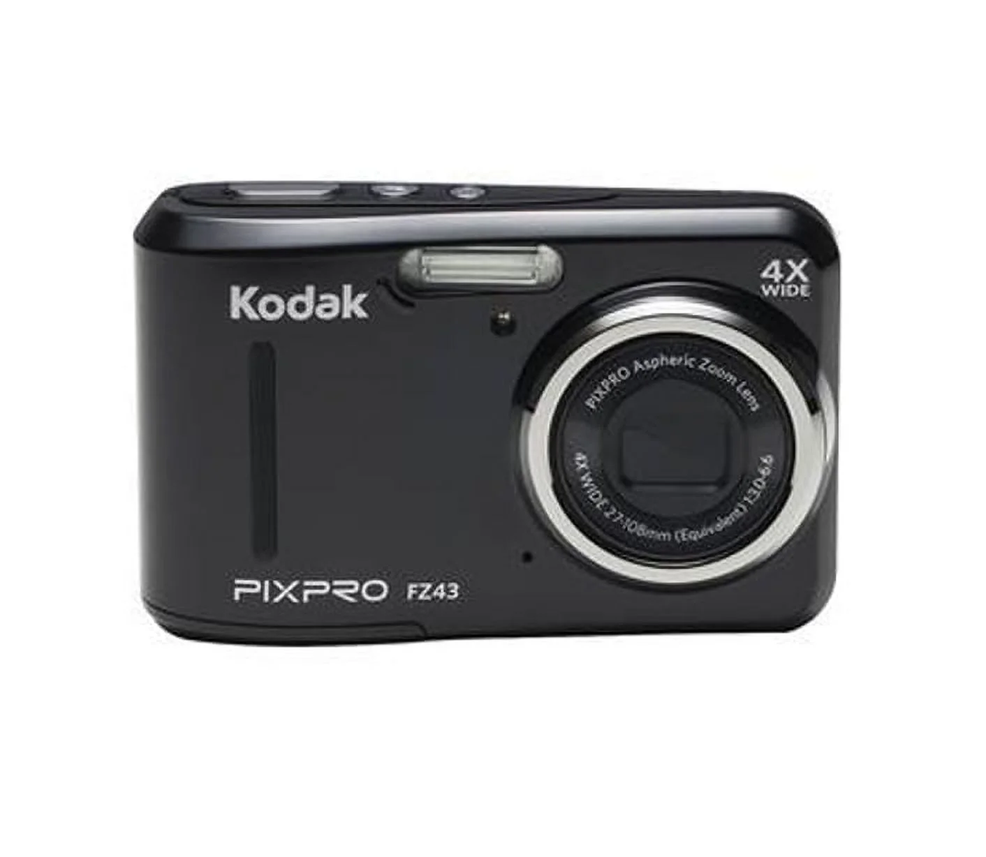 KODAK PIXPRO FZ43 16 MP Digital Camera (Black) with Carrying Case Bundle