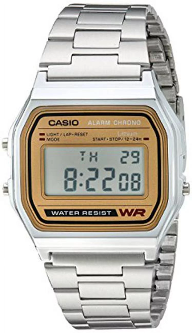 Casio Men's Classic Digital Watch, Stainless Steel