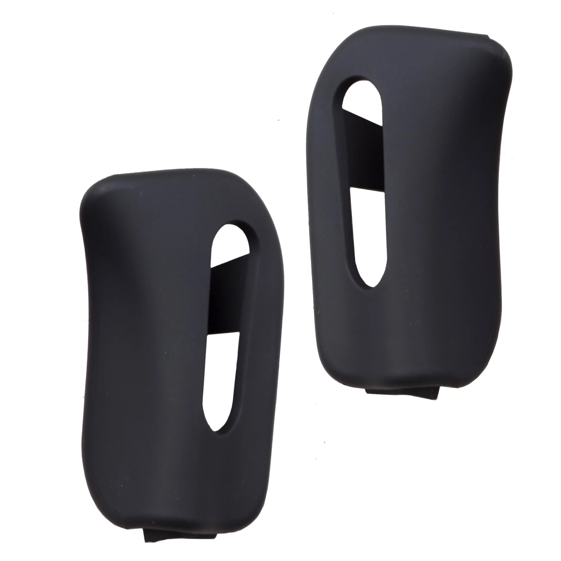 CF Advance For 94-02 Mercedes-Benz SL600 SL500 R129 SL320 5.0L 6.0L Left Driver and Right Passenger Side Black Sun Visor Trim Cap Pair Set of 2PCS 1994 1995 1996 1997 1998 1999 2000 2001 2002