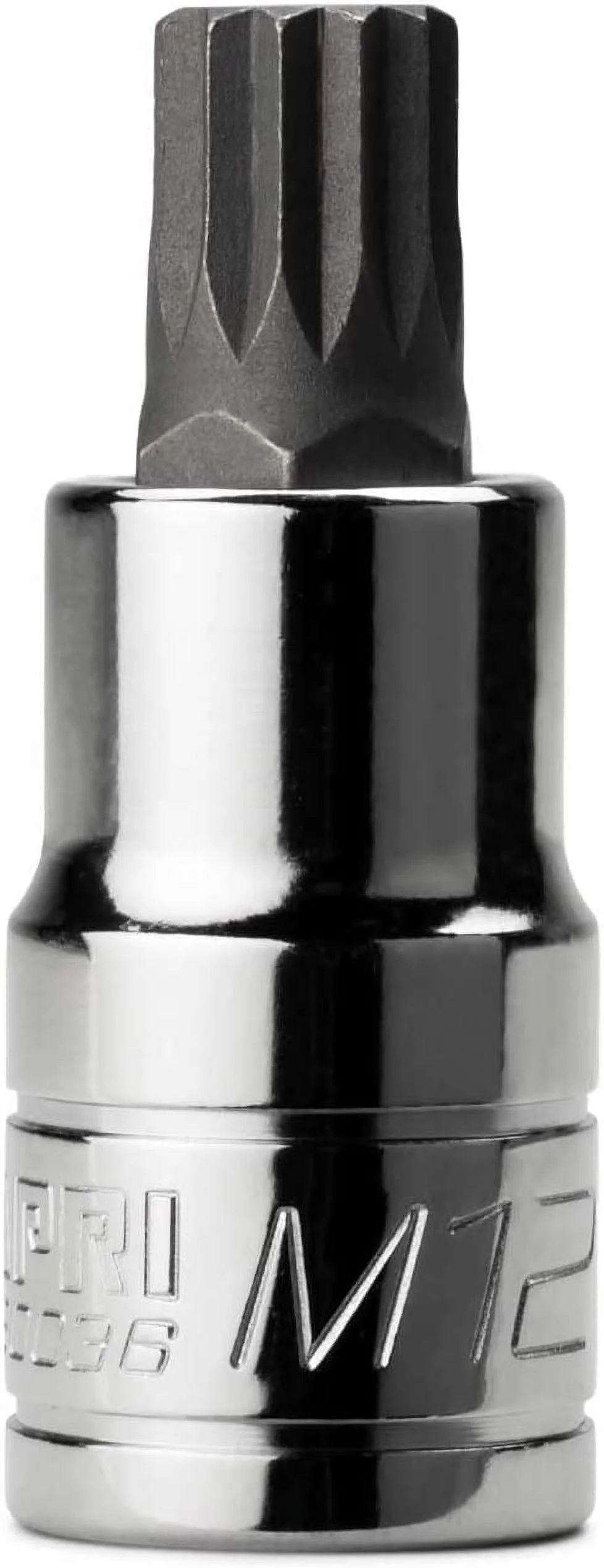 Capri Tools - CP 12mm XZN Triple Square Bit Socket with 1/2-Inch Drive 12mm (M12)