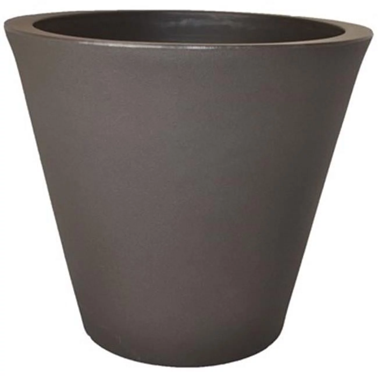 Tusco TUSCR20ES 20 in. Tusco Cosmo Round Espresso Planter