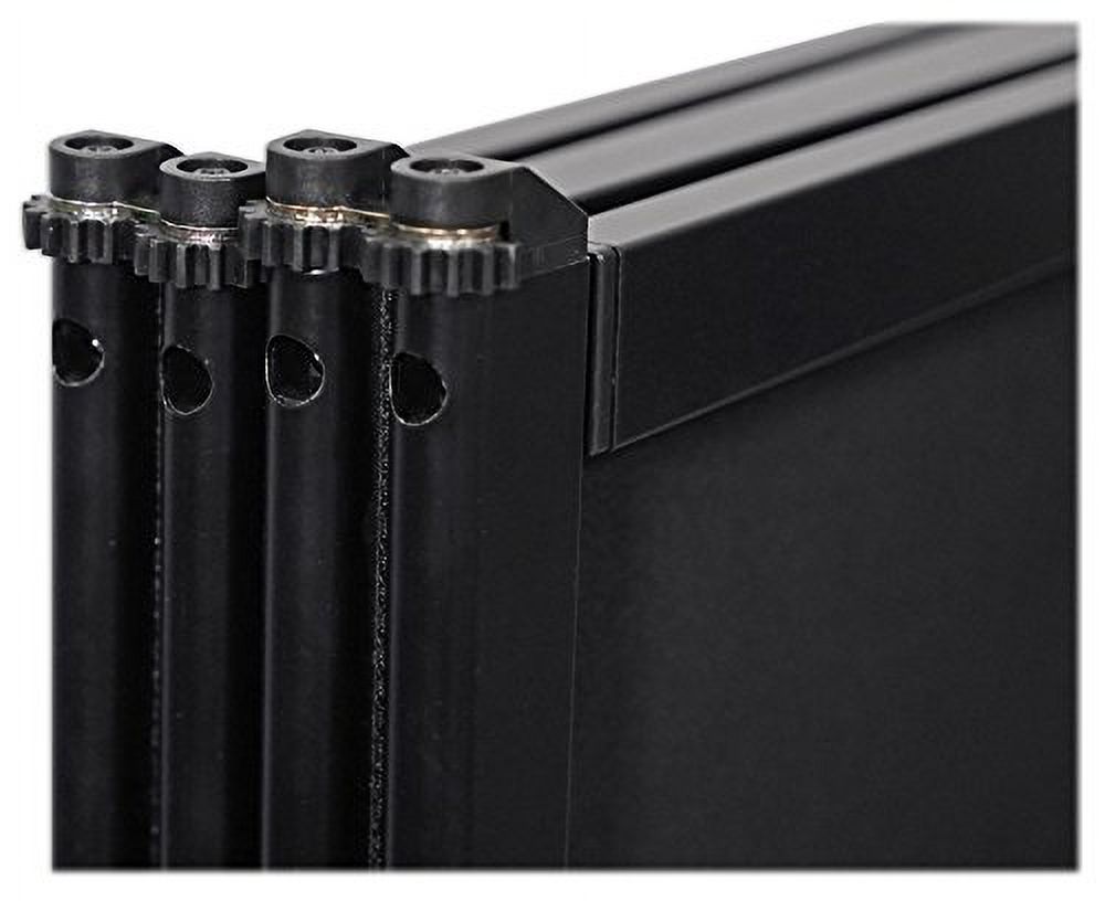 Rockville DJ Event Facade Light Weight Metal Frame Booth+Travel Bag+Scrim (RFAAC)