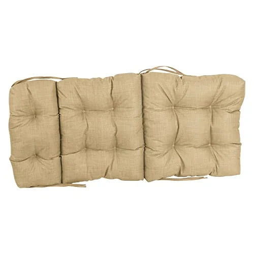 Indoor/Outdoor Tufted Seat/Back Chair Cushion, 22