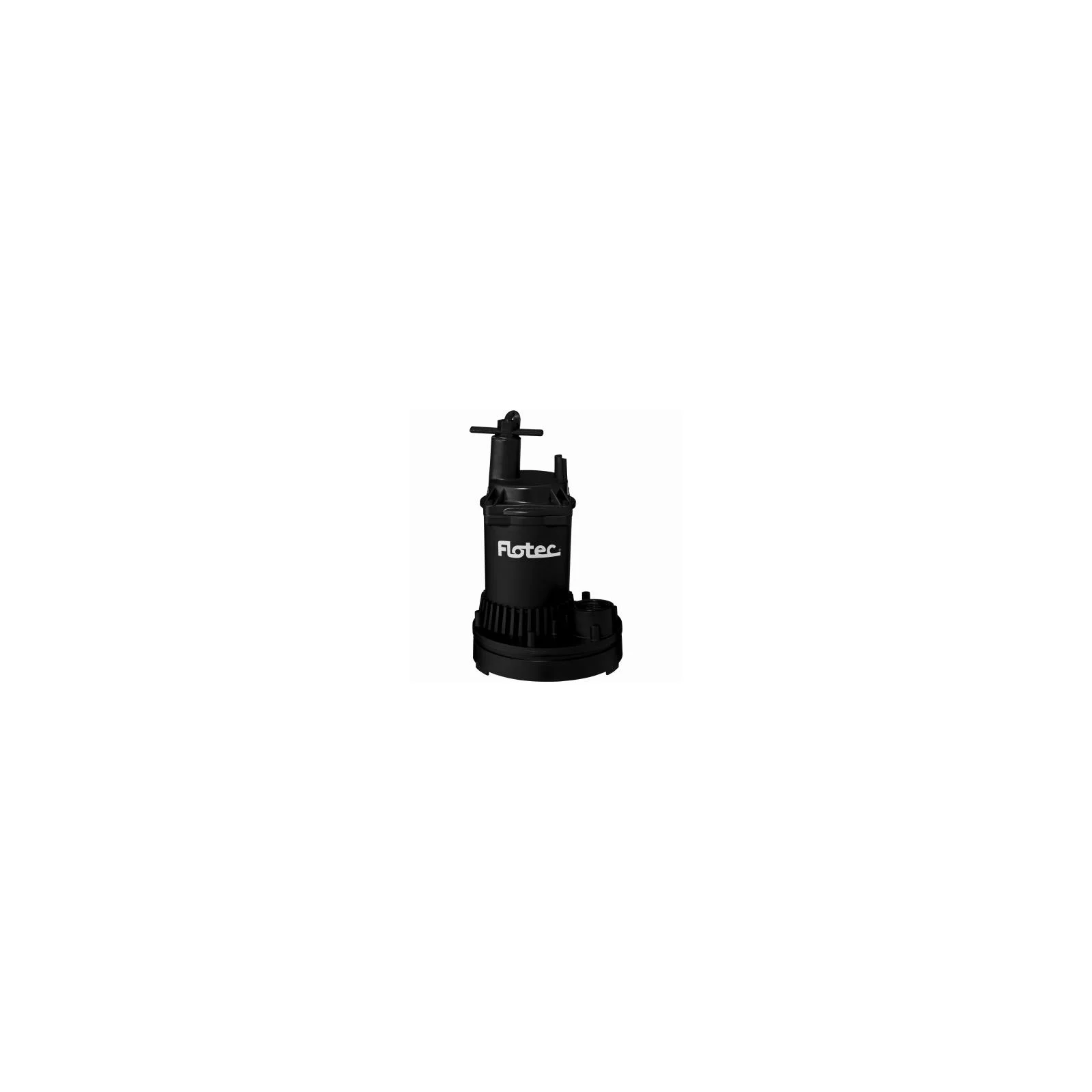 Flotec 1/6 Hp 12 Gph Thermoplastic Switchless Switch Bottom Ac Utility Pump