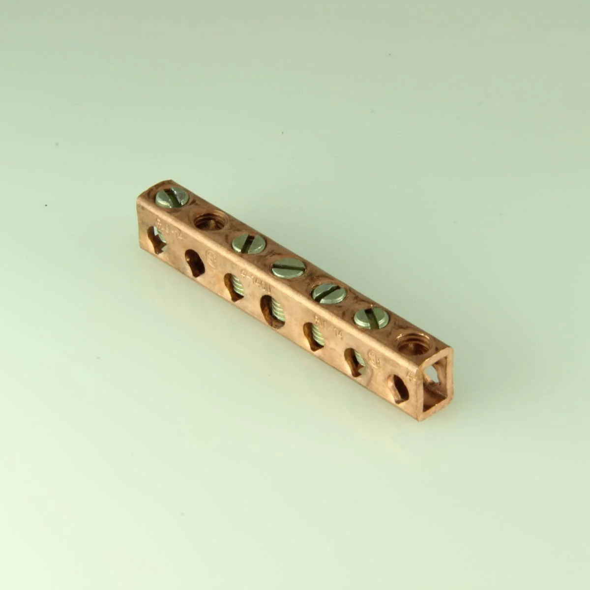 4 Feed Copper Neutral Bars (1 per pack)