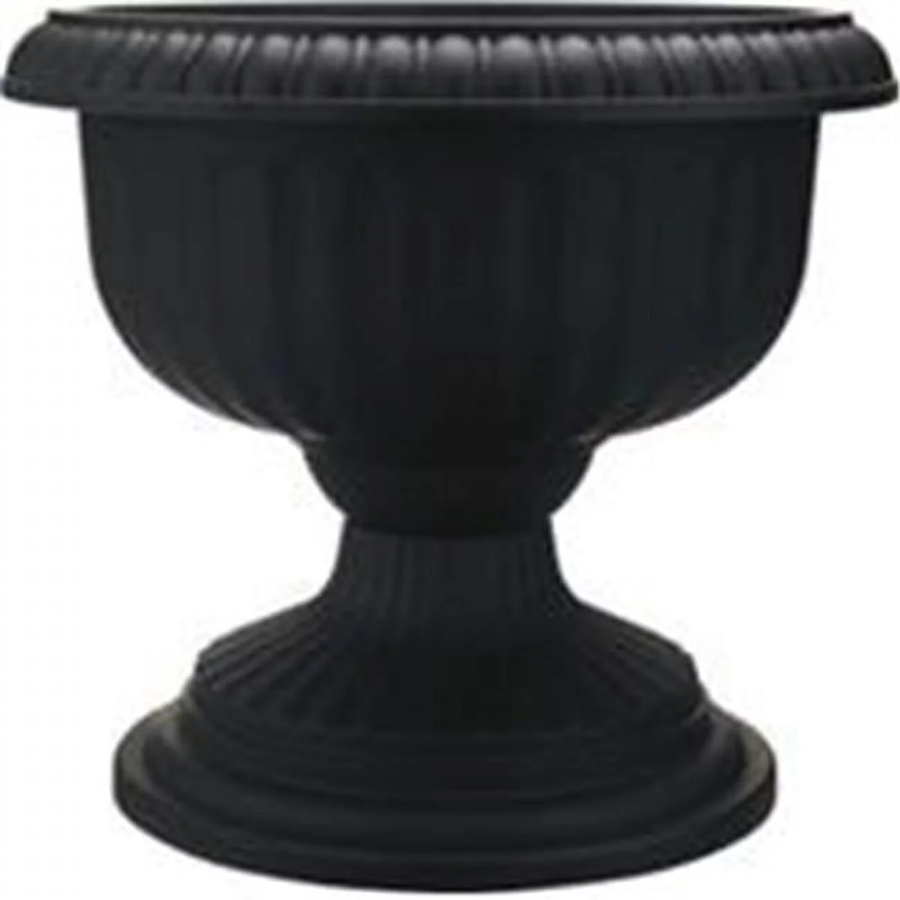 Southern Patio 077049 18 in. Dynamic Design Ambassador Collection, Grecian Urn Black