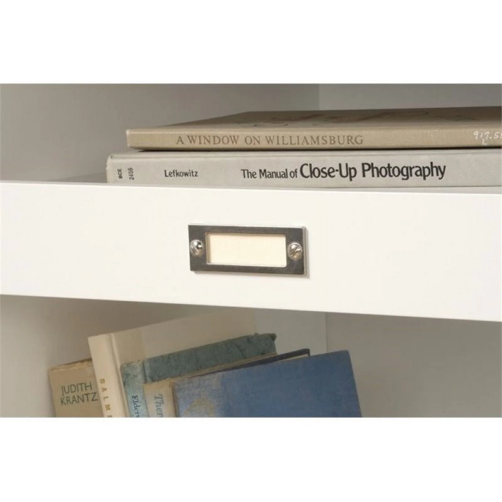 Pemberly Row 9 Cubby Bookcase in Soft White