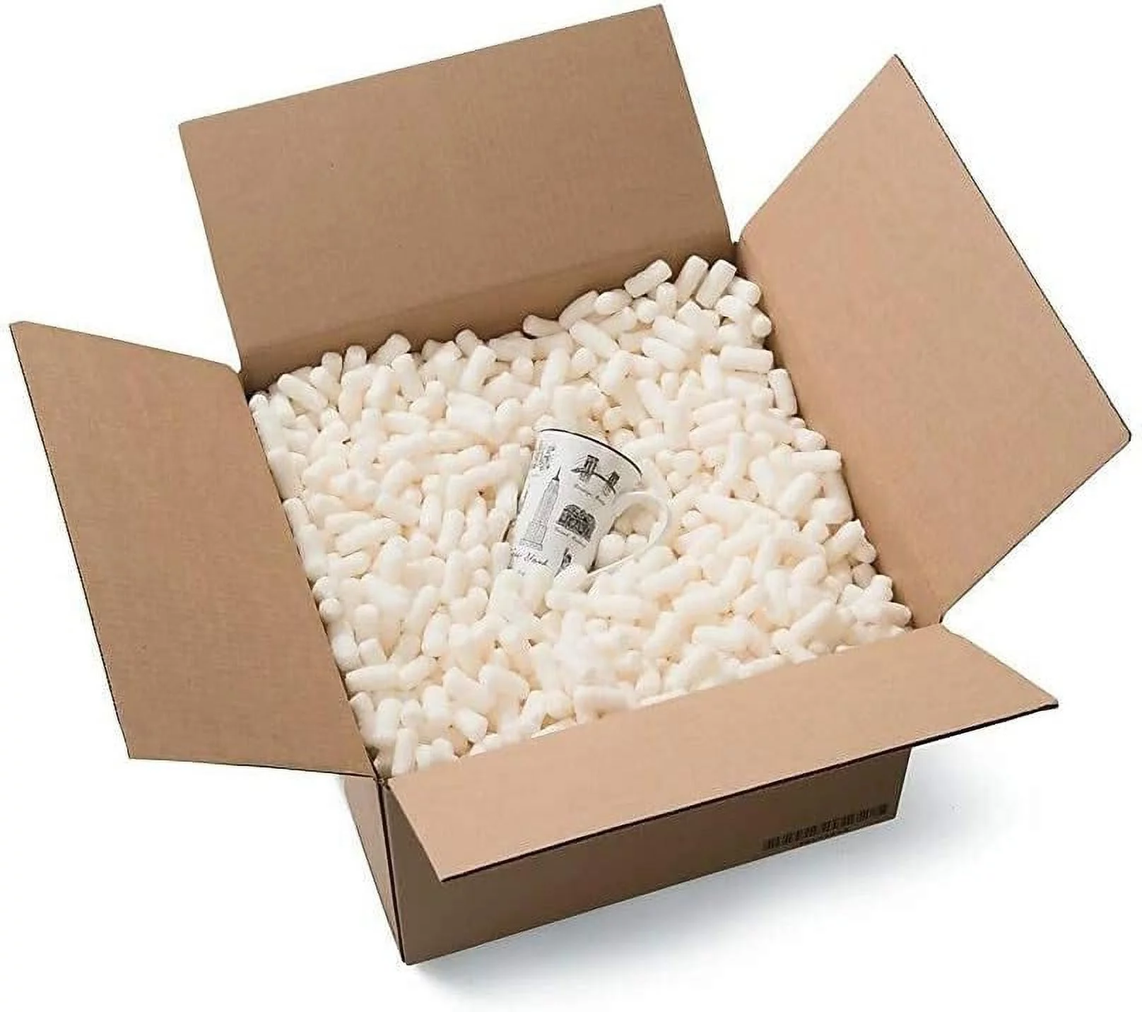 New Biodegradable Packing Peanuts Shipping Loose Fill 60 Gallons 8 Cubic Feet