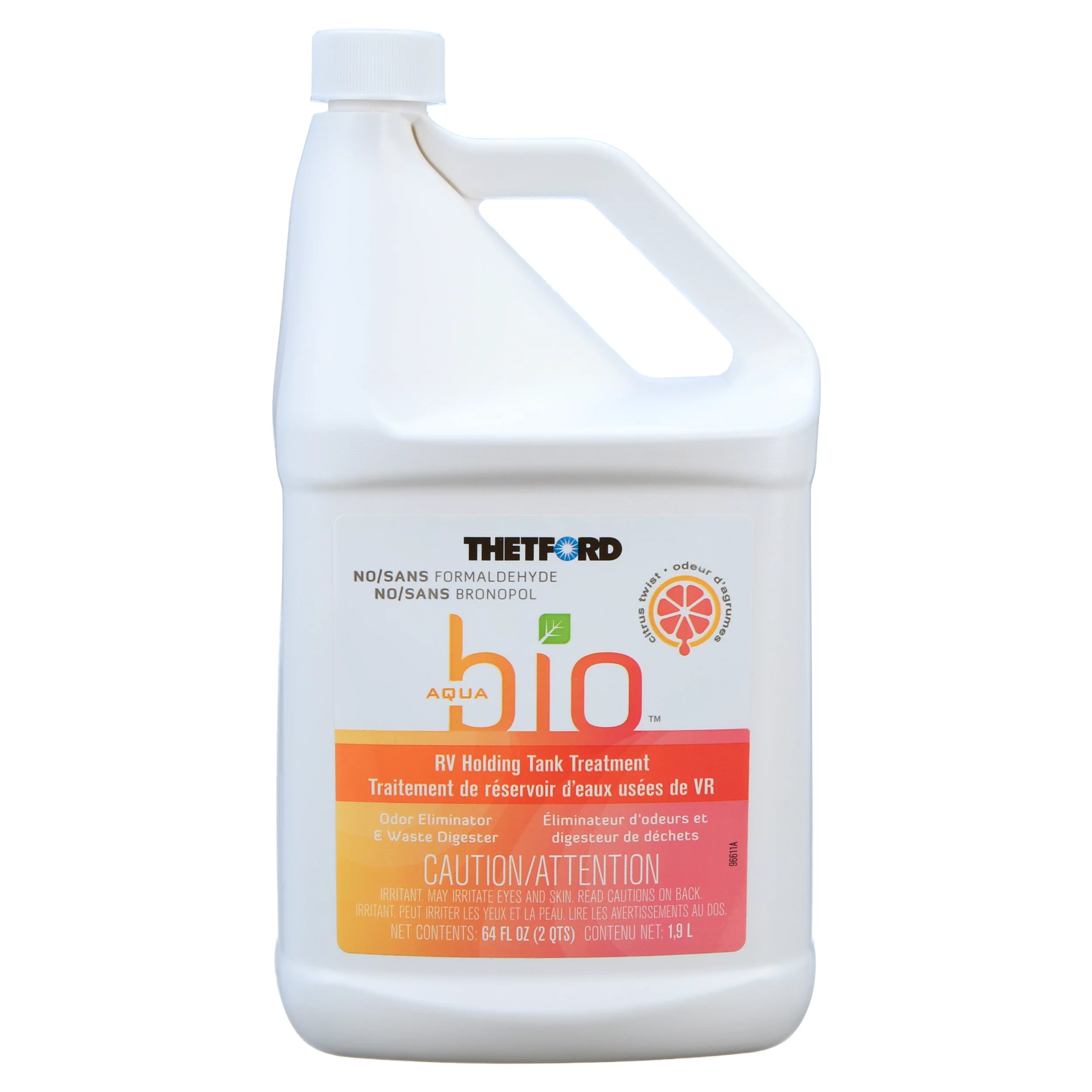 Thetford AquaBio RV Holding Tank Treatment, Formaldehyde Free 64 oz, 96610