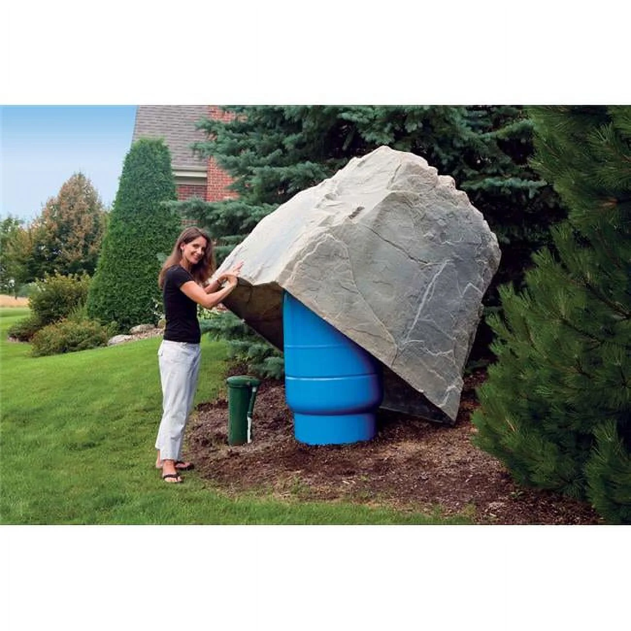 DekoRRa  Artificial Rock Fieldstone Gray Model 114 - 63 L x 48 W x 61 H inches