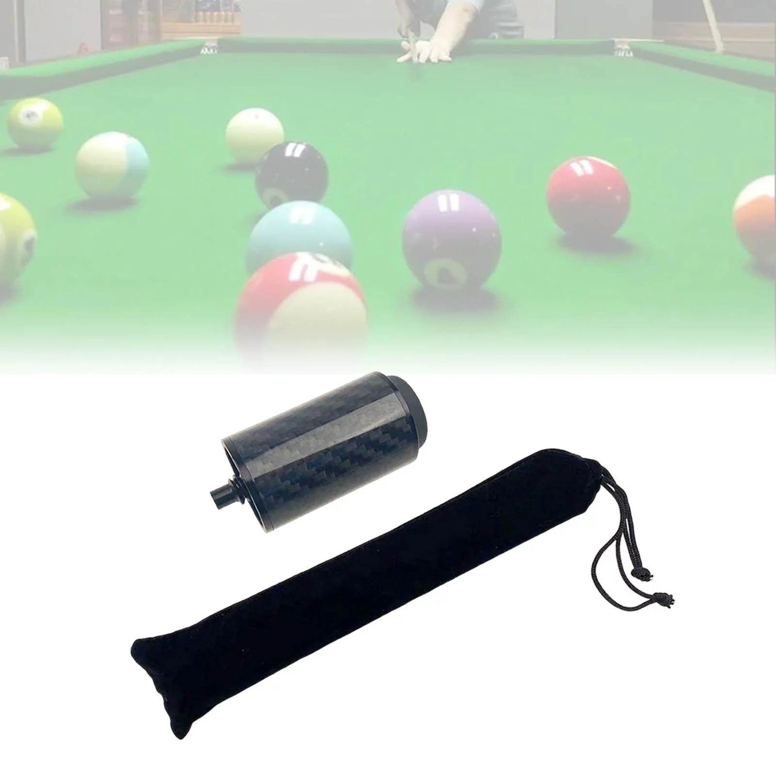 Cue Stick Extenders Weights Replacement Compact Billiards Pool Cue Extension 2inch