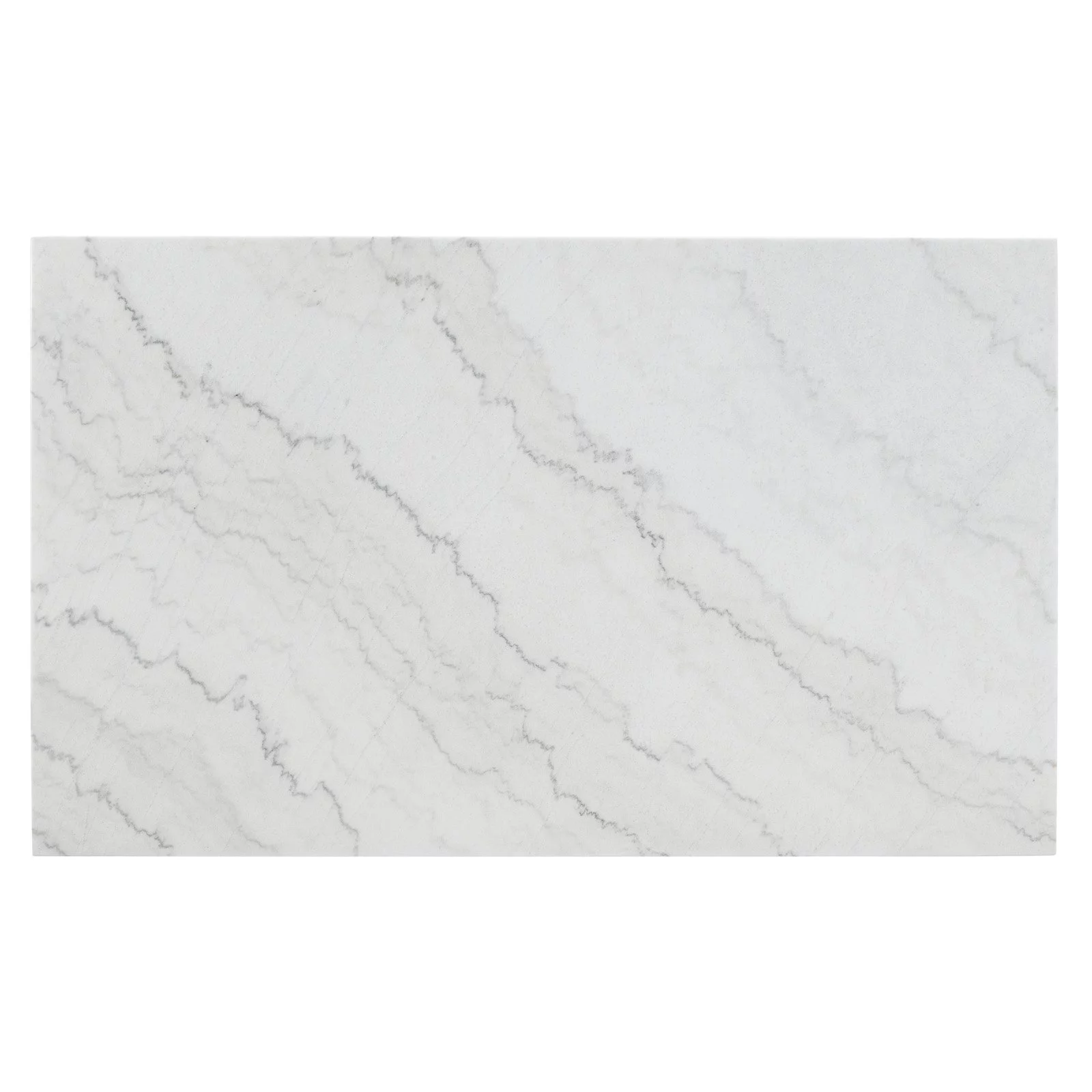 Picket House Furnishings Landon Marble Top Dining Table in White