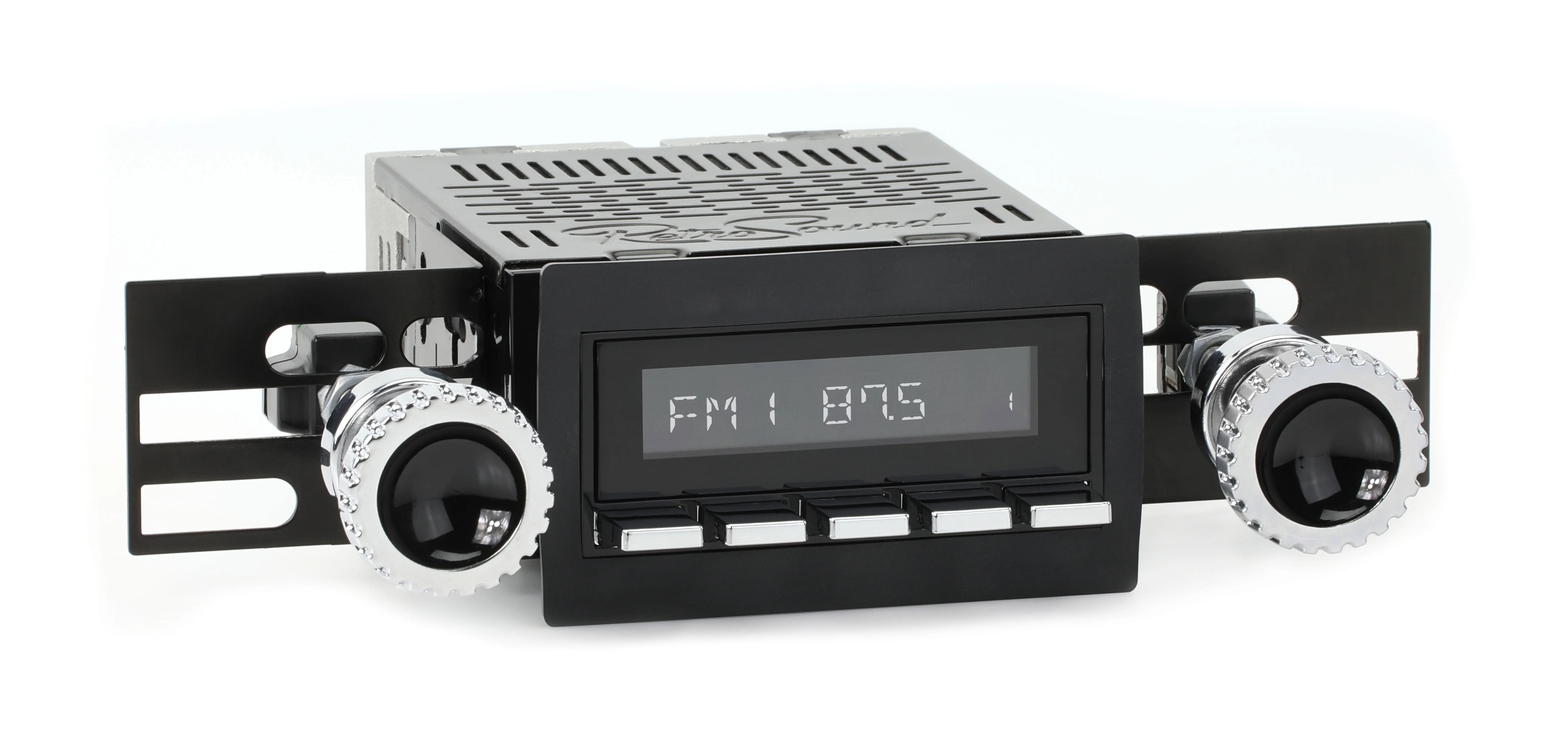 RetroRadio Compatible with 1960-63 Chevrolet C/K Series Truck Features Include Bluetooth, USB, AM/FM HBC-M2-250-56-76C