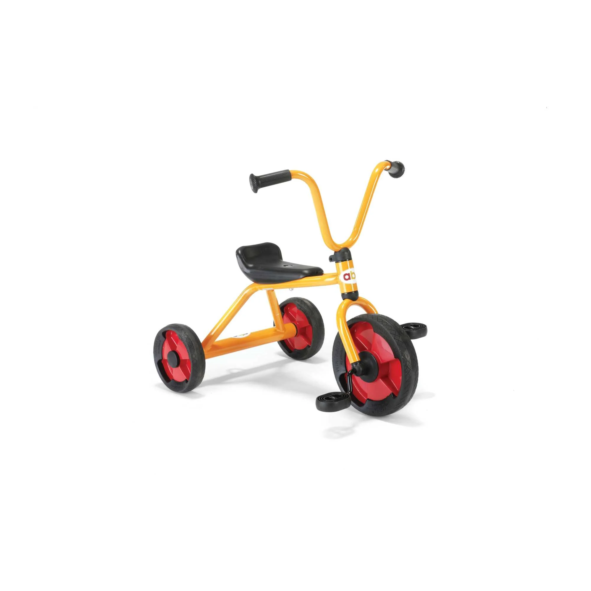 ABC Medium Tricycle, 11-3/4 Inch Seat Height, Yellow