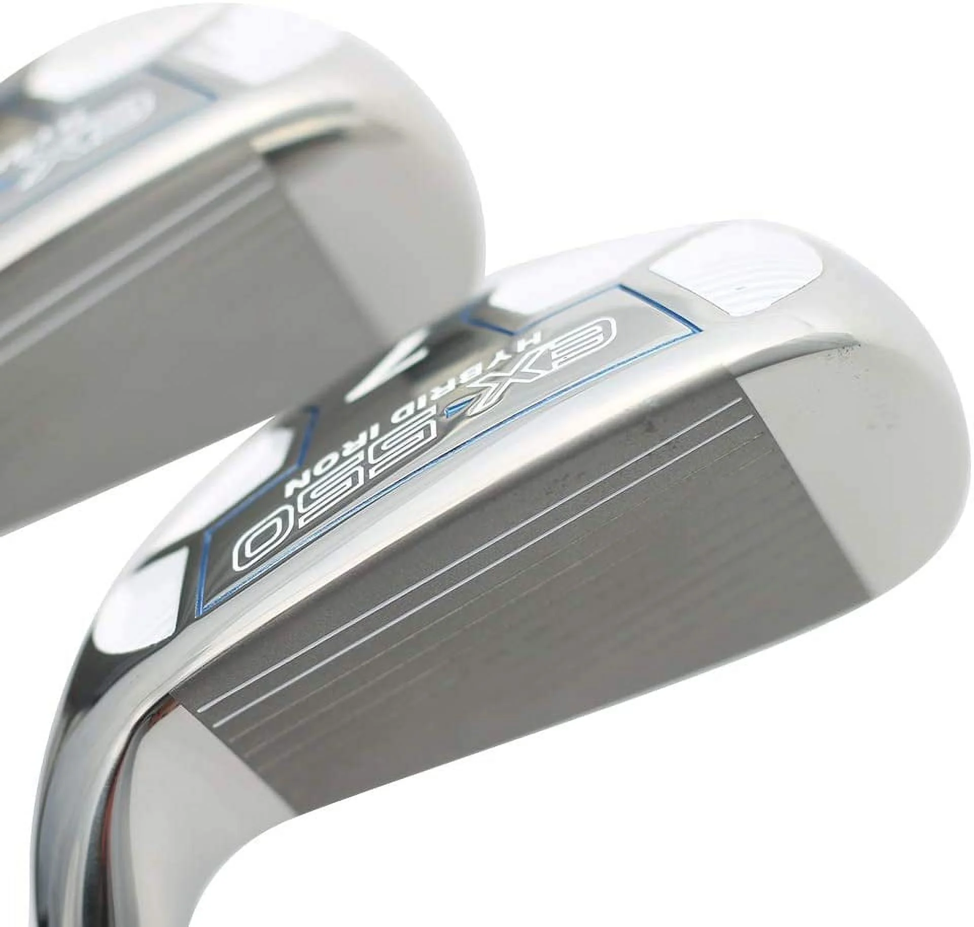 Women's Powerbilt Golf EX-550 Hybrid Iron Set, which Includes: #4, 5, 6, 7 - Lady Flex Right Handed Utility L Flex Club
