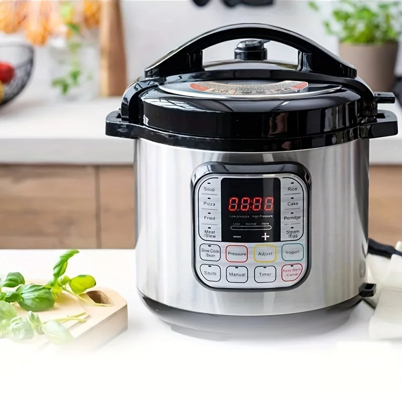 7-in-1 Electric Pressure Cooker, Slow Cooker, Rice Cooker, Steamer, Sauté, Yogurt Maker, Warmer & Sterilizer, Includes App With Over 800 Recipes, Stainless Steel, 6 Quart