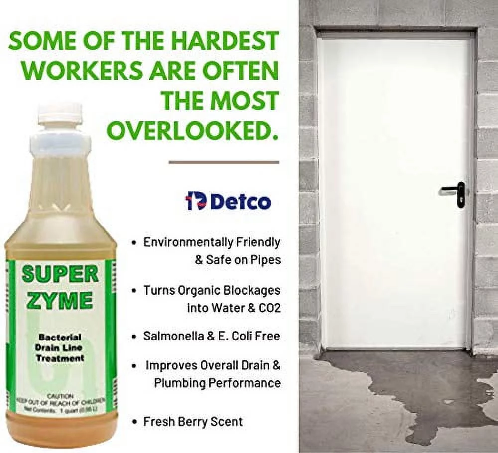 DETCO-Super Zyme - Bacterial Drain Line Treatment