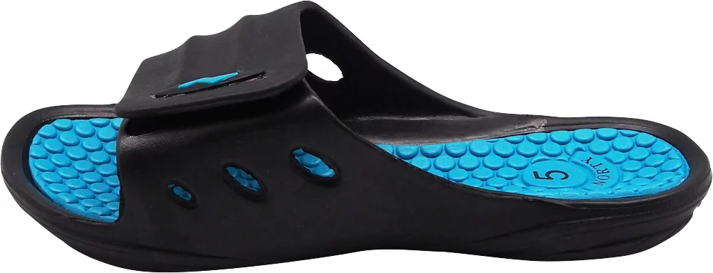 NORTY Womens Shower Slides Adult Female Beach Flat Sandals Teal