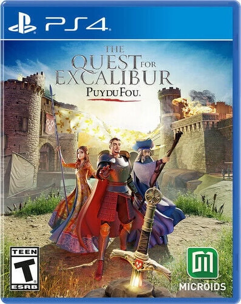 The Quest for Excalibur: Puy du Fou for PlayStation 4 [New Video Game] PS 4