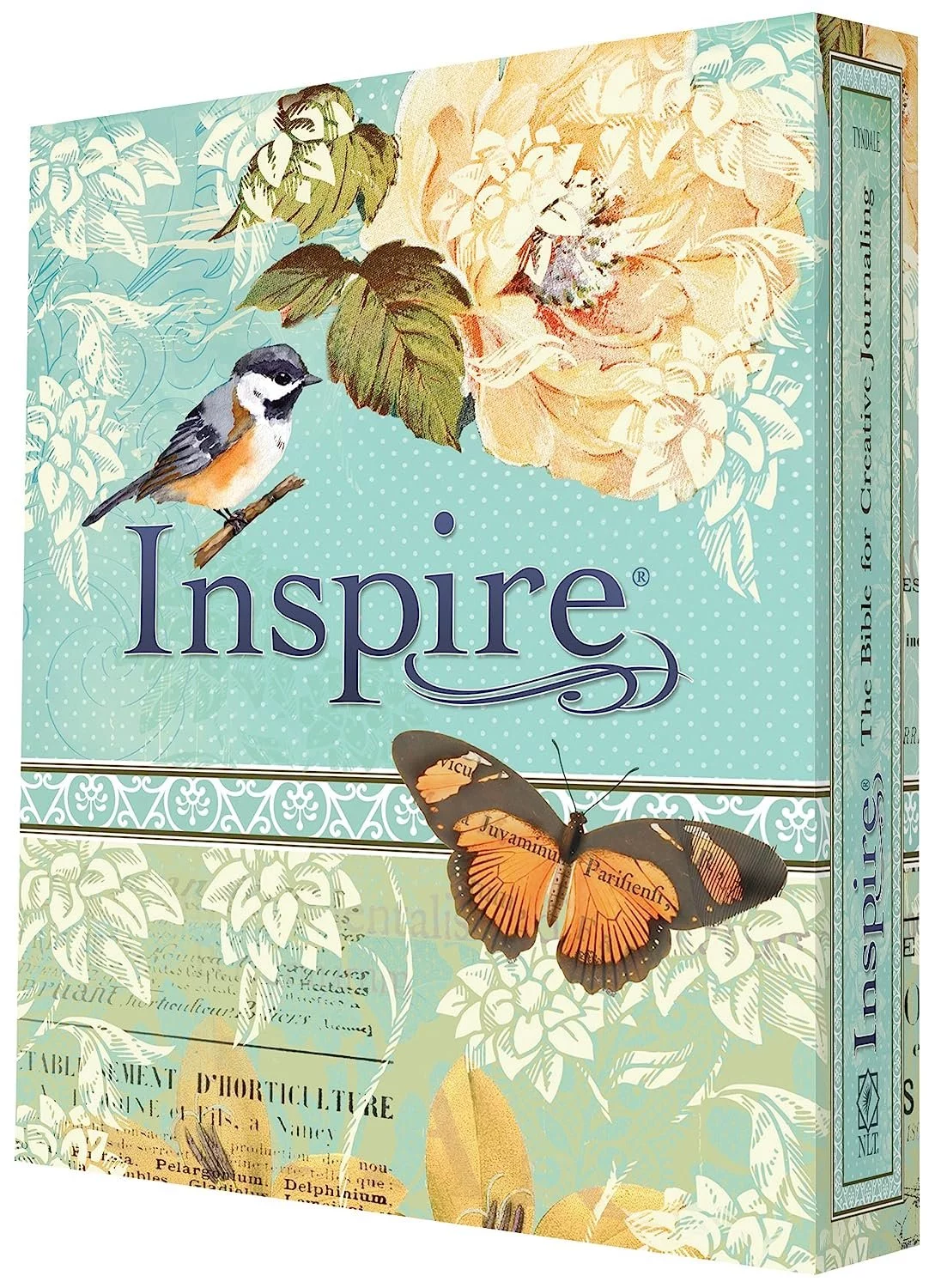 Tyndale House Publishers 075974 NLT Inspire Bible - Deluxe Teal Hardcover