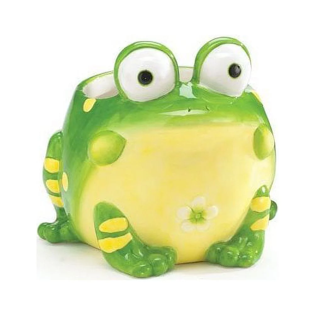 Burton & Burton Ceramic Toby Toad Planter