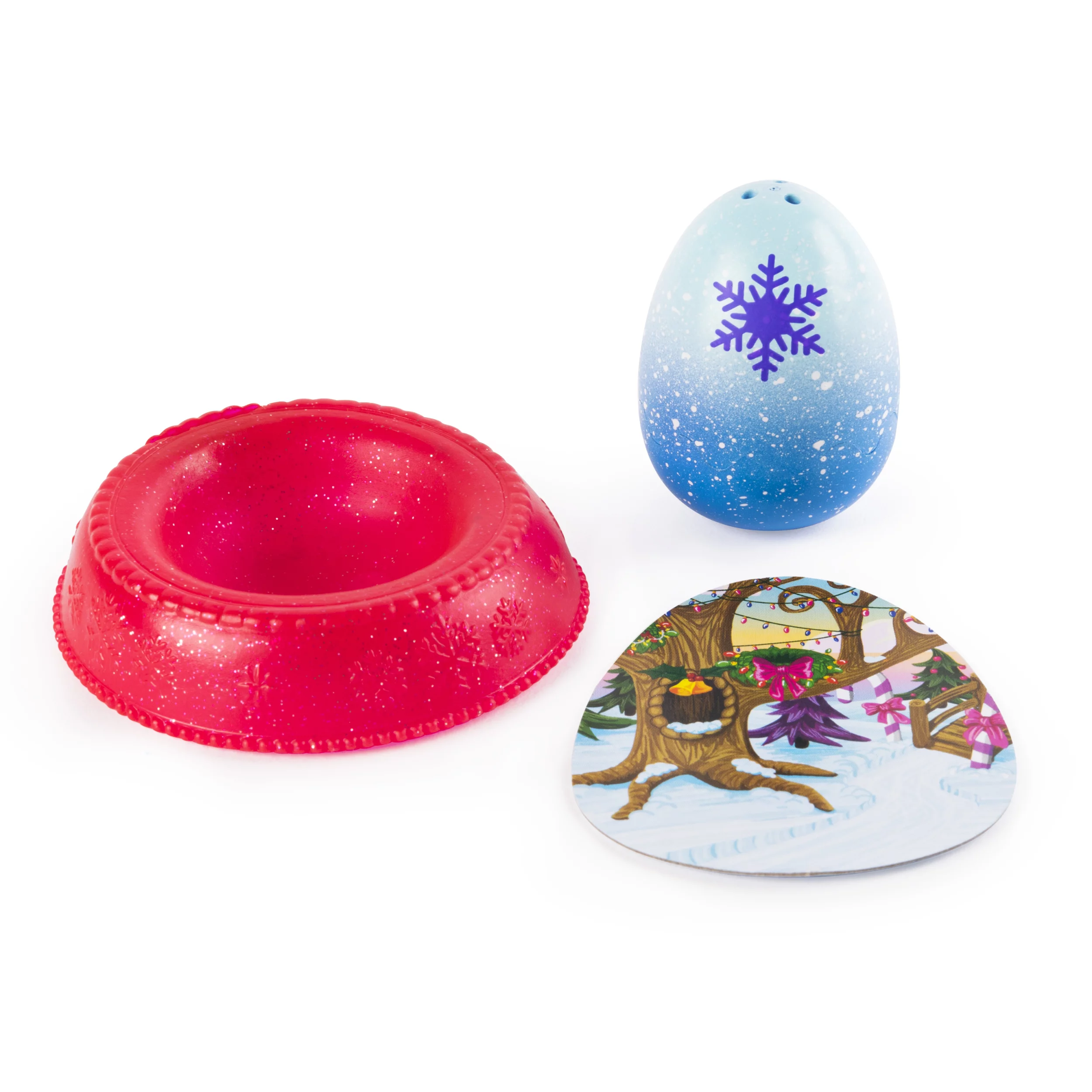 Hatchimals CollEGGtibles, Hatchy Holidays 1-Pack + Nest, for Ages 5 and Up (Styles May Vary)