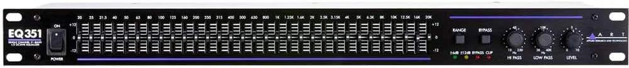 351 EQ 31-Band 1/3 Octave Graphic Equalizer