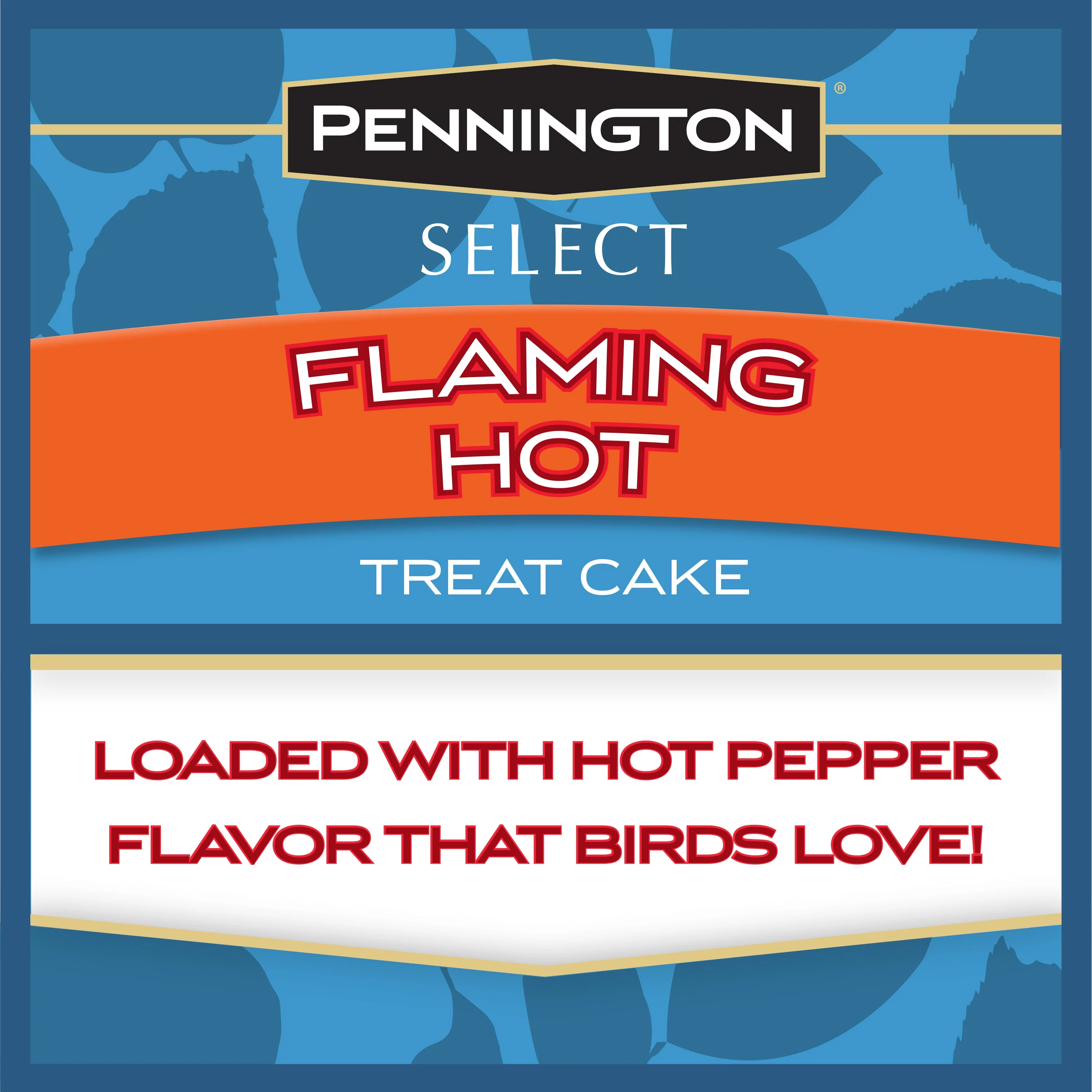 Pennington Select Flaming Hot Wild Bird Feed Treat Cake, 2.09 lbs., 1 Pack, Dry