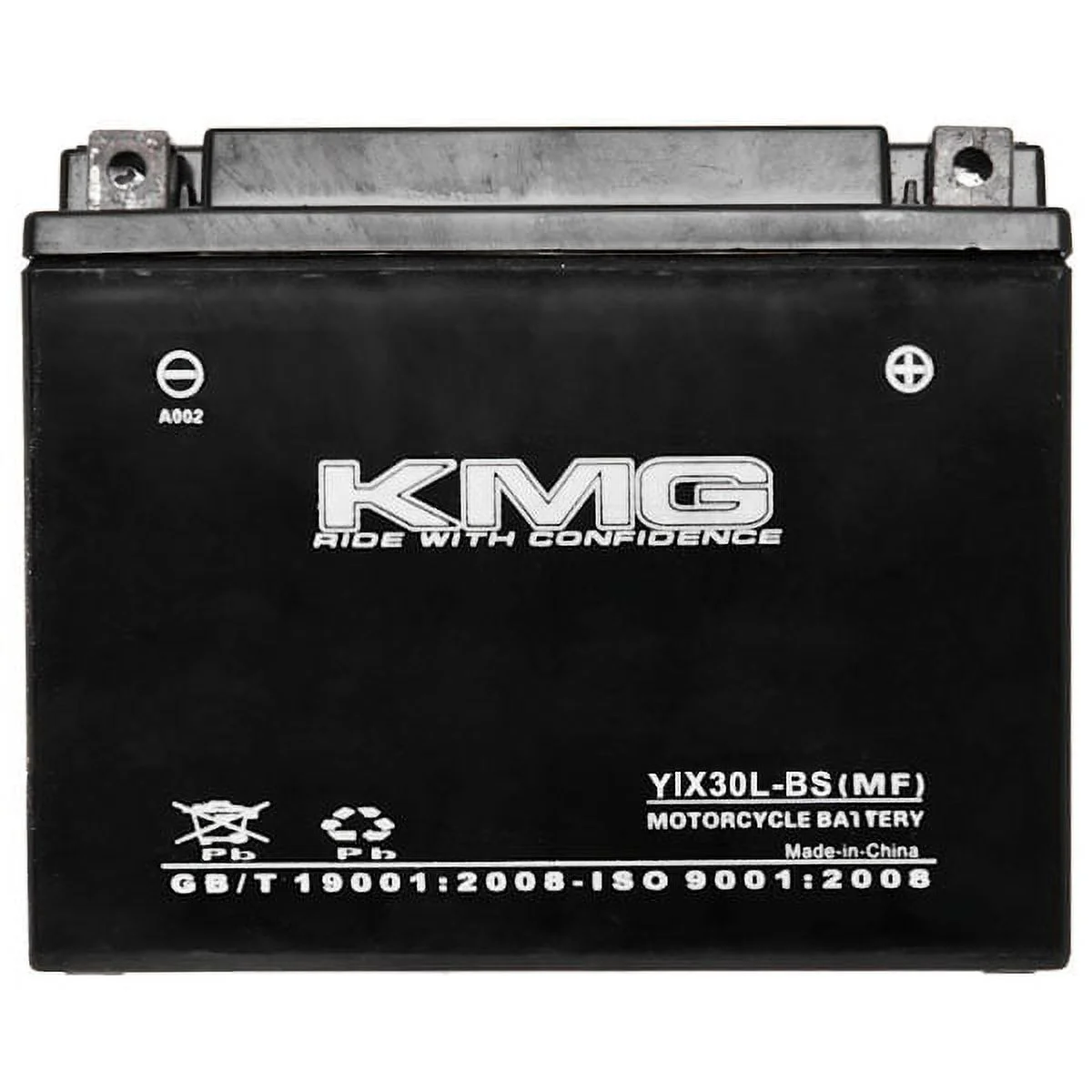 KMG YIX30L-BS Battery Compatible with Polaris 800 Ranger 2x4 2002-2003 Sealed Maintenance Free 12V Battery High Performance OEM Replacement Powersport Motorcycle ATV Snowmobile Watercraft