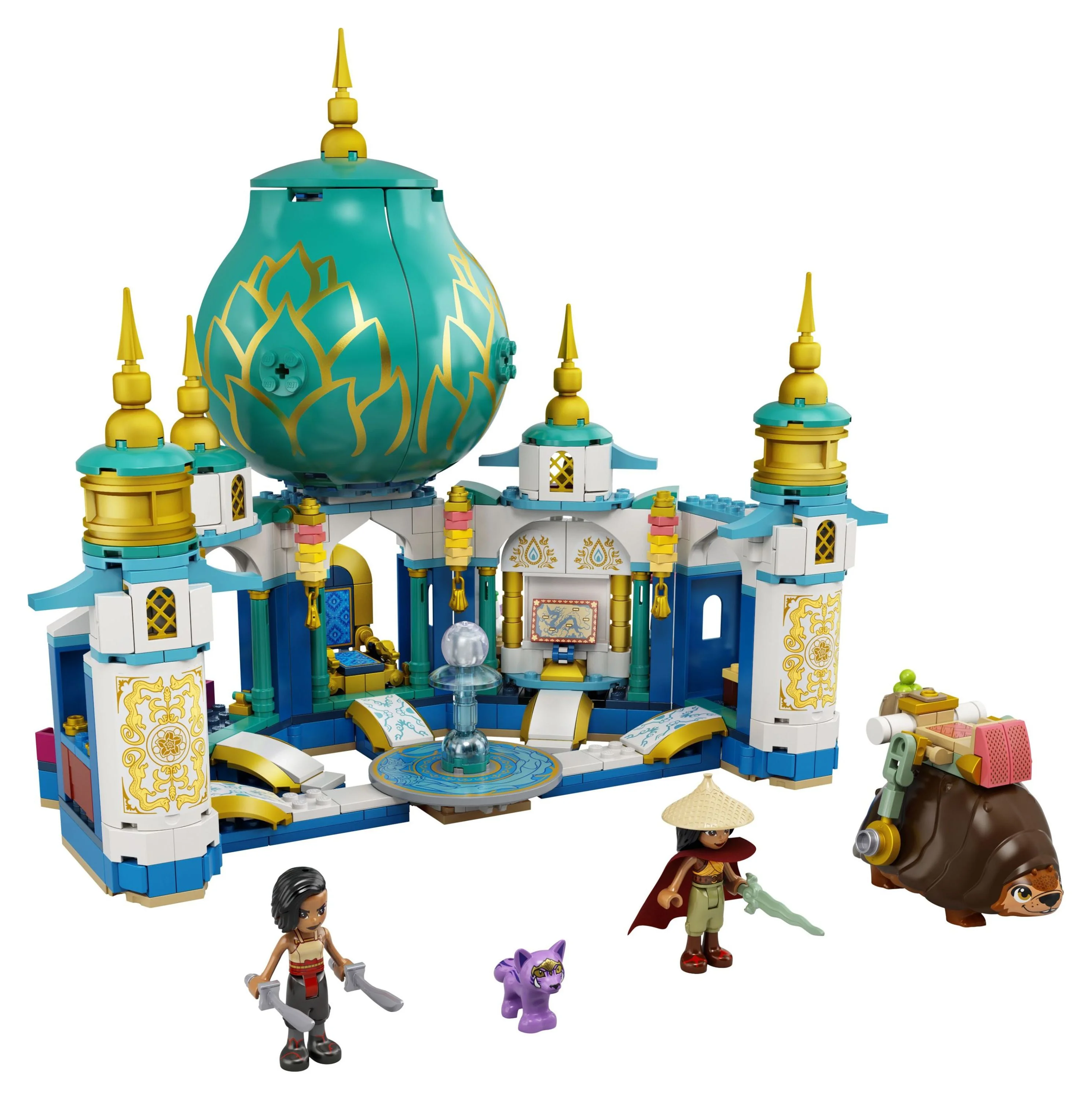 LEGO Disney Raya and the Heart Palace 43181 Building Toy for Kids (610 Pieces)