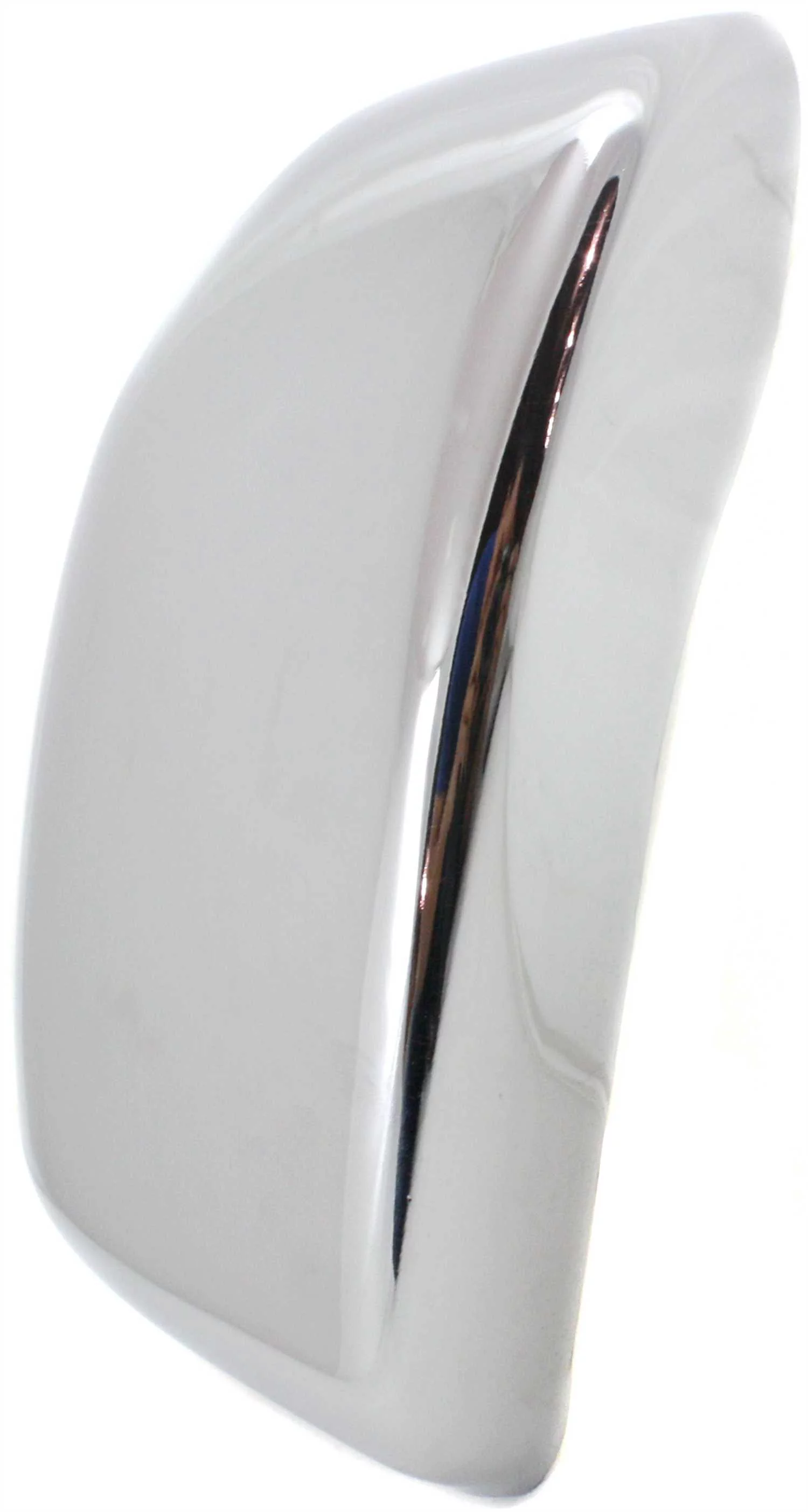 Bumper End Compatible With 1993-1996 Nissan Pathfinder 1993-1994 D21 Front, Right Passenger Steel Chrome