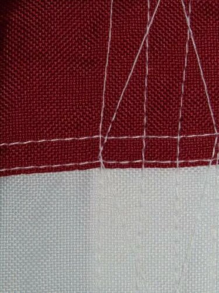 4'x6' ft American Flag Sewn Stripes Embroidered Stars Brass Grommets USA US U.S.