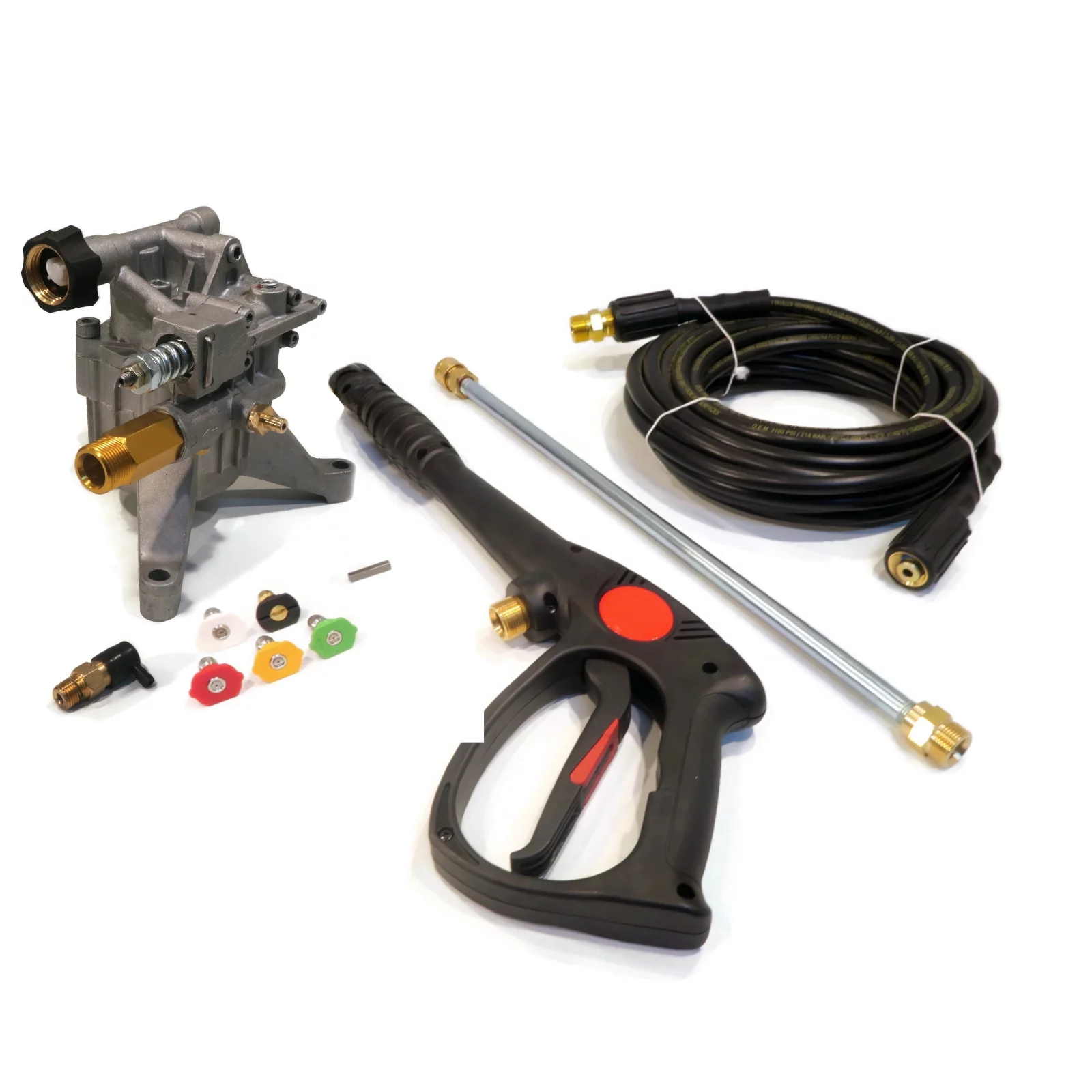 The ROP Shop | Power Pressure Washer Water Pump & Spray Kit John Deere HR-2410GH