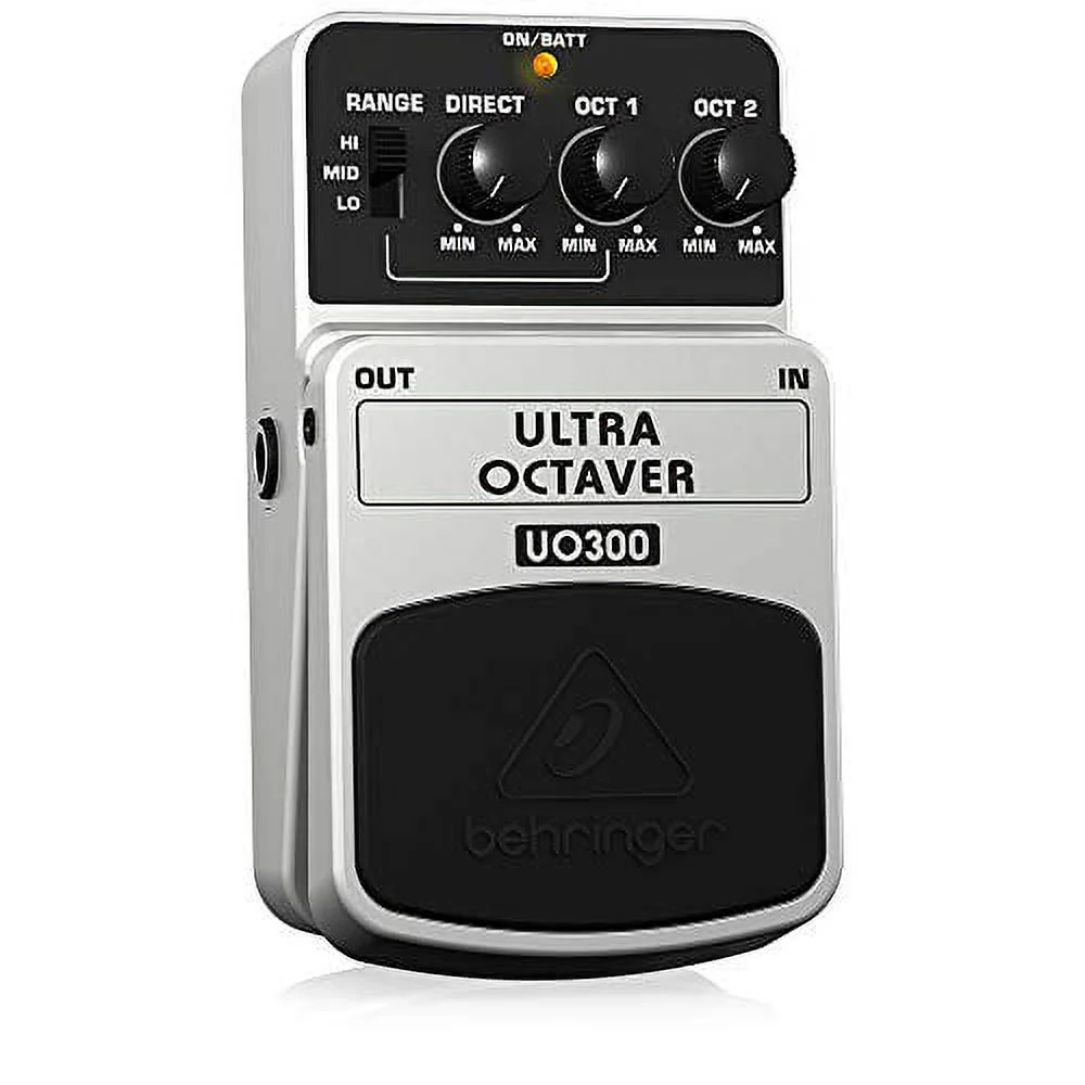 Behringer ULTRA OCTAVER UO300 3-Mode Octaver Effects Pedal