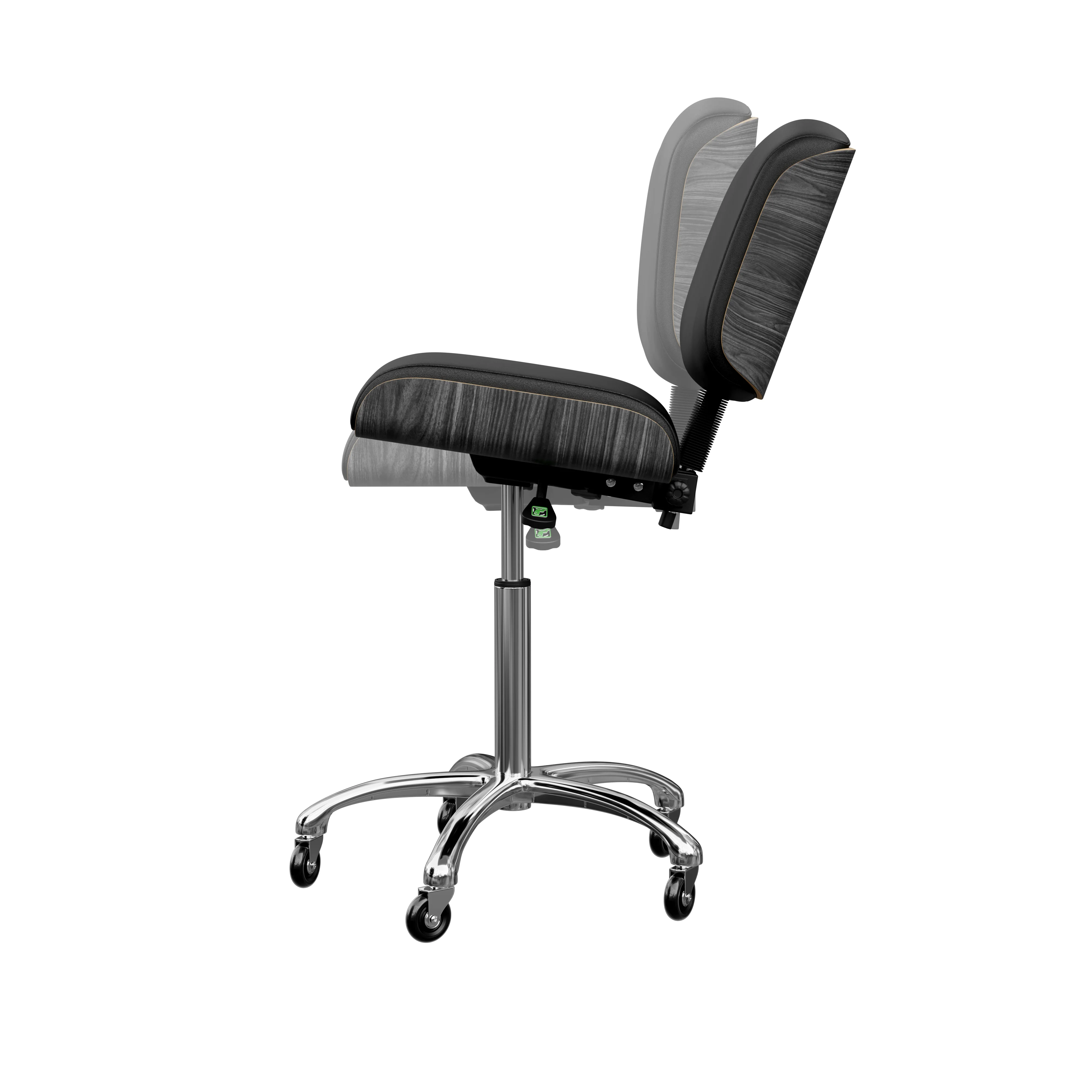 Spa Numa BENTLEY Luxury Beauty Esthetician Stool - 1071 - Black